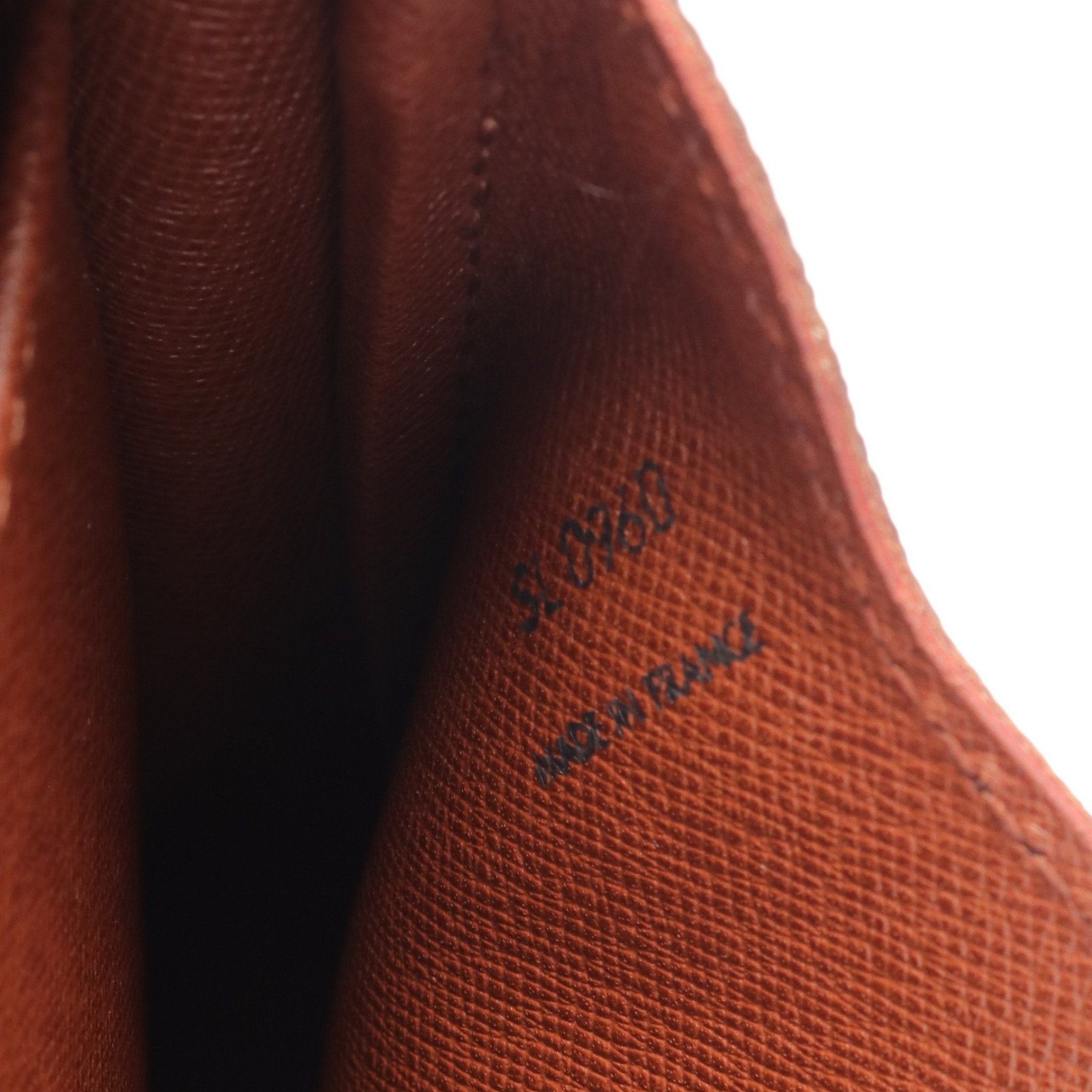 Louis Vuitton Louis Vuitton Cartesier Mm Monogram Shoulder Bag Leather Brown Size ONE SIZE - 5 Thumbnail