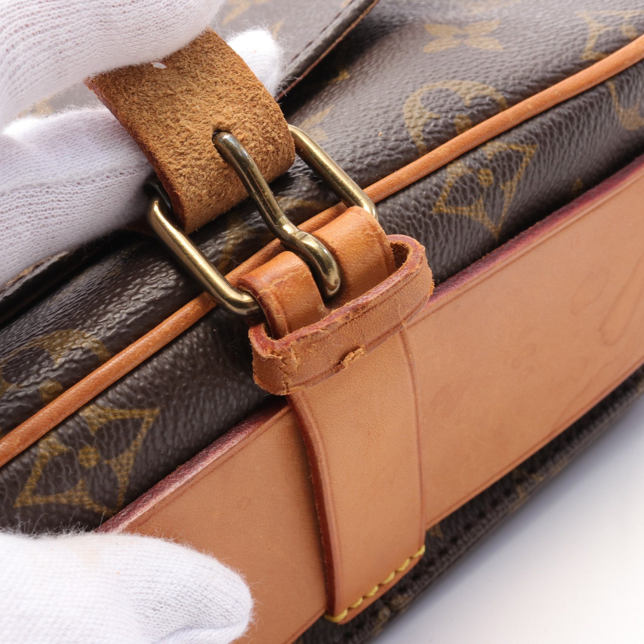 Louis Vuitton Louis Vuitton Cartesier Mm Monogram Shoulder Bag Leather Brown Size ONE SIZE - 8 Thumbnail