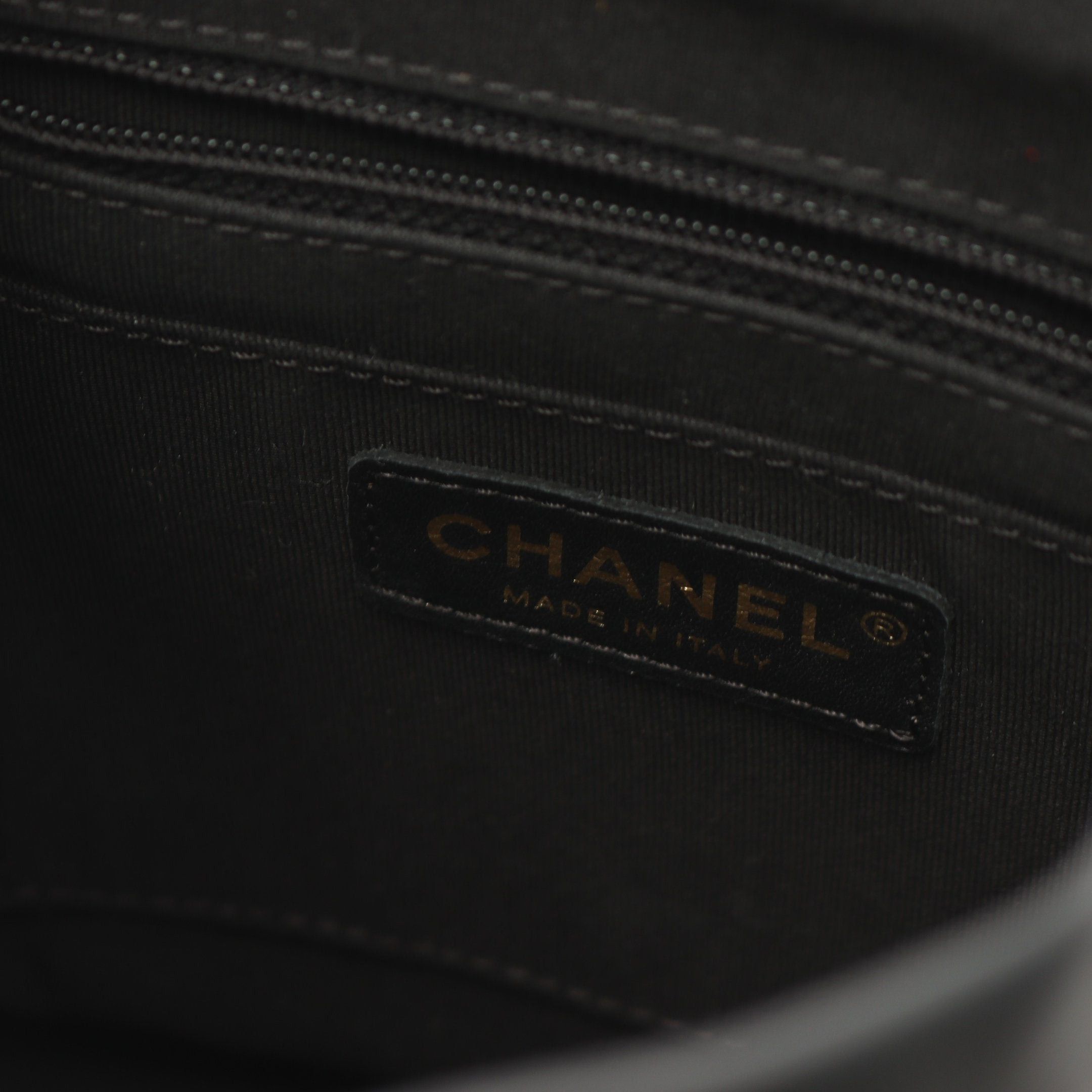 Chanel Chanel Matelasse Backpack Rucksack Lambskin Black Gold Hardware Size ONE SIZE - 4 Thumbnail