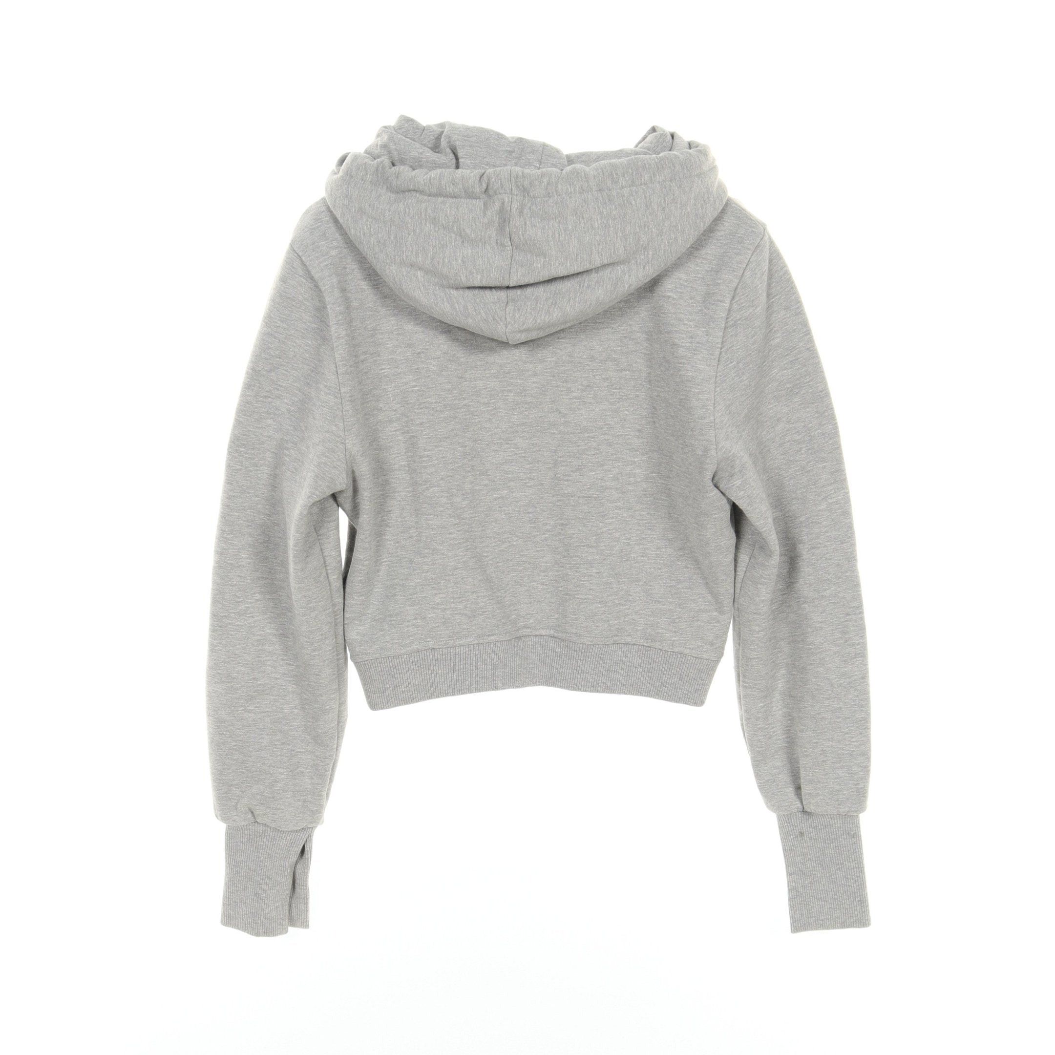 Fendi Fendi Pullover Hoodie Logo Embroidery Cotton Gray Size ONE SIZE - 2 Thumbnail