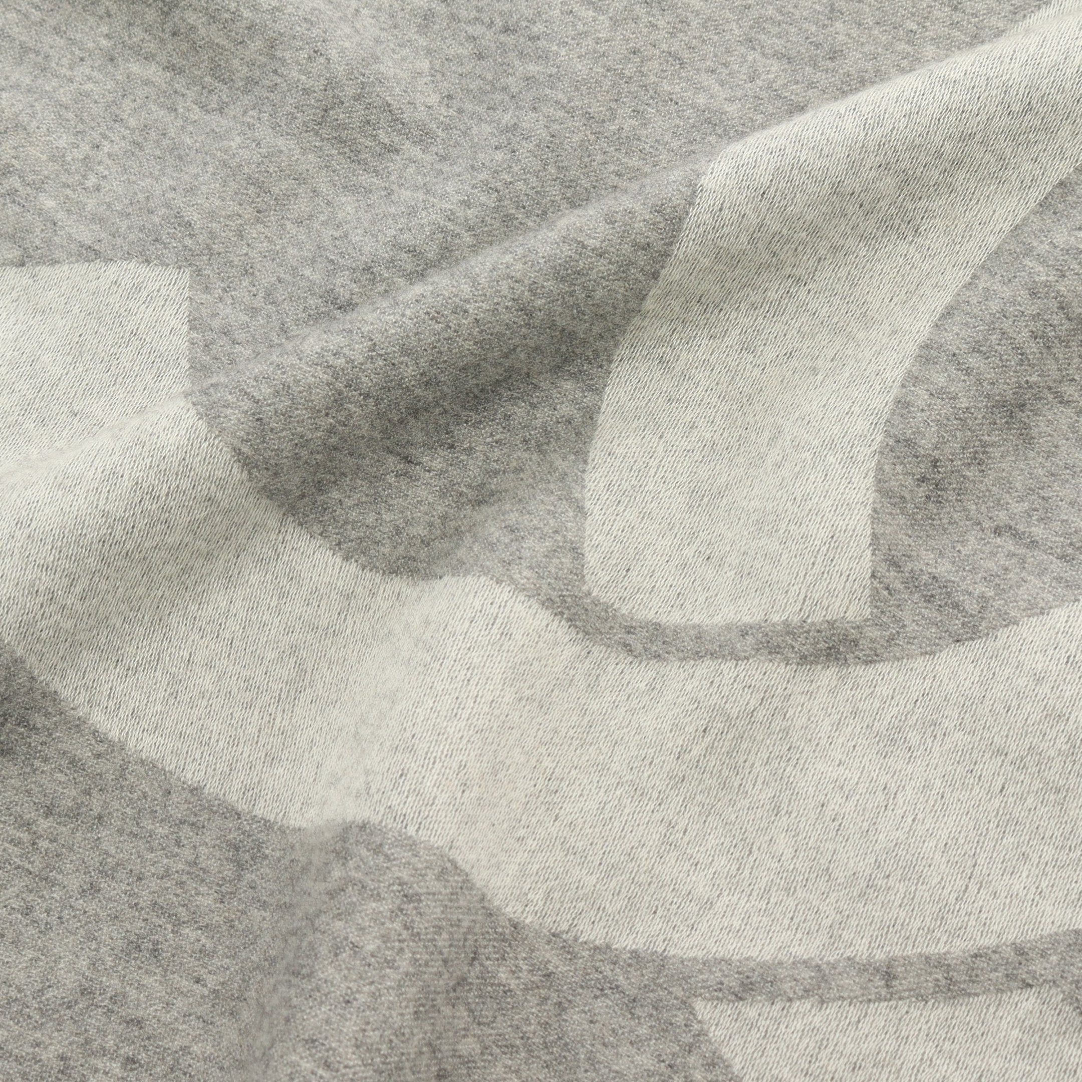 Chanel Chanel Coco Mark Stall Shawl Cashmere Gray Size ONE SIZE - 5 Thumbnail