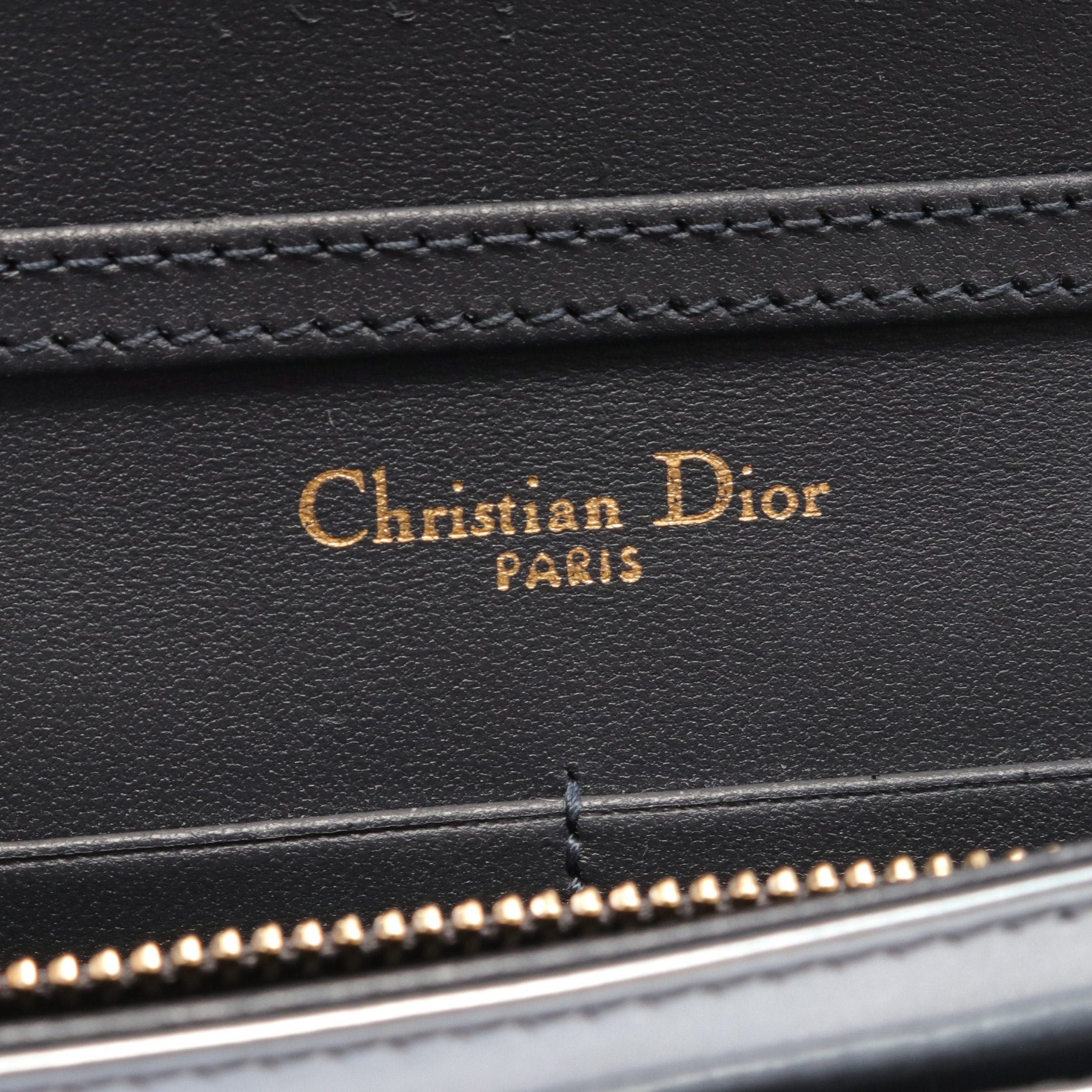 Dior Dior Diorama Chain Wallet Leather Silver Size ONE SIZE - 4 Thumbnail