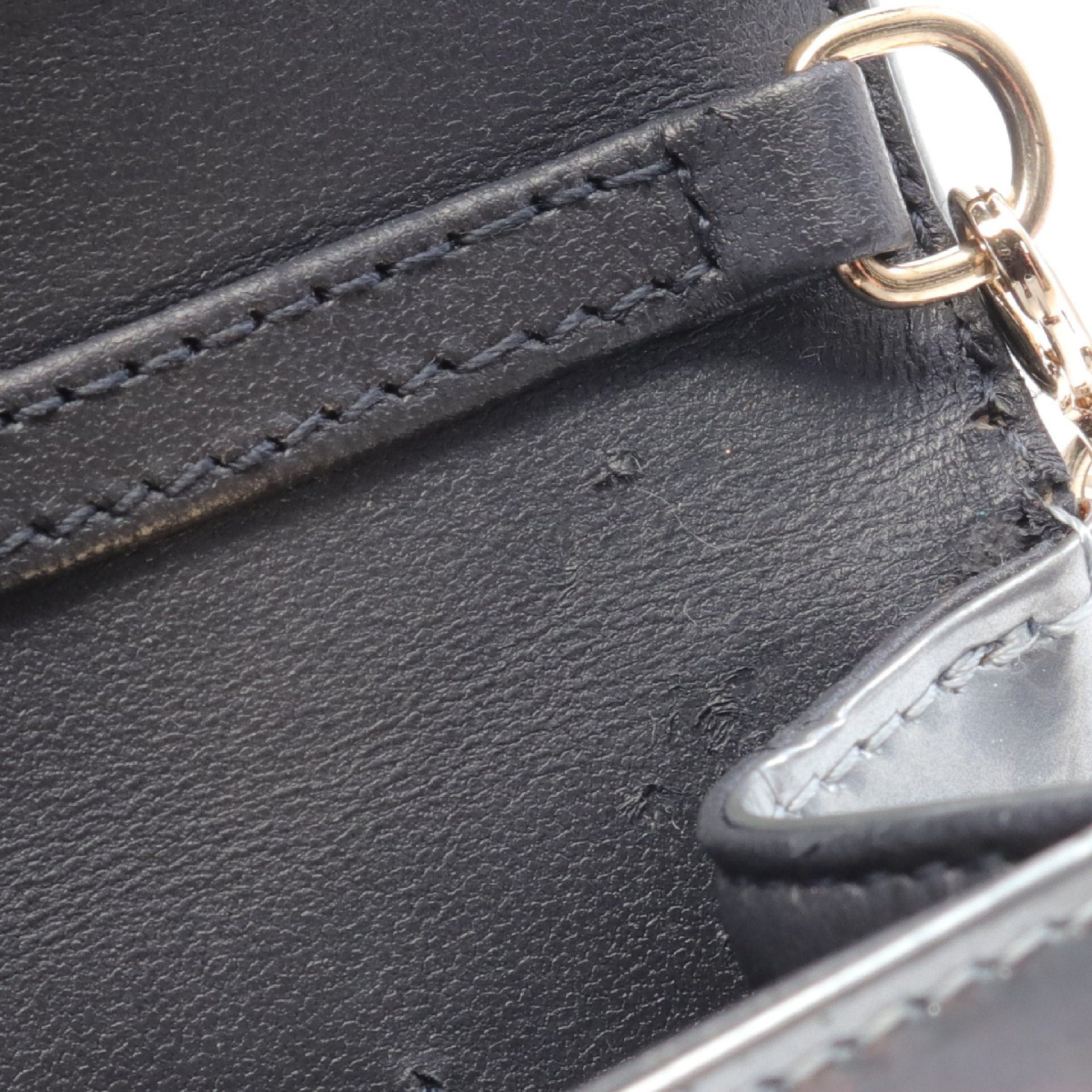 Dior Dior Diorama Chain Wallet Leather Silver Size ONE SIZE - 5 Thumbnail