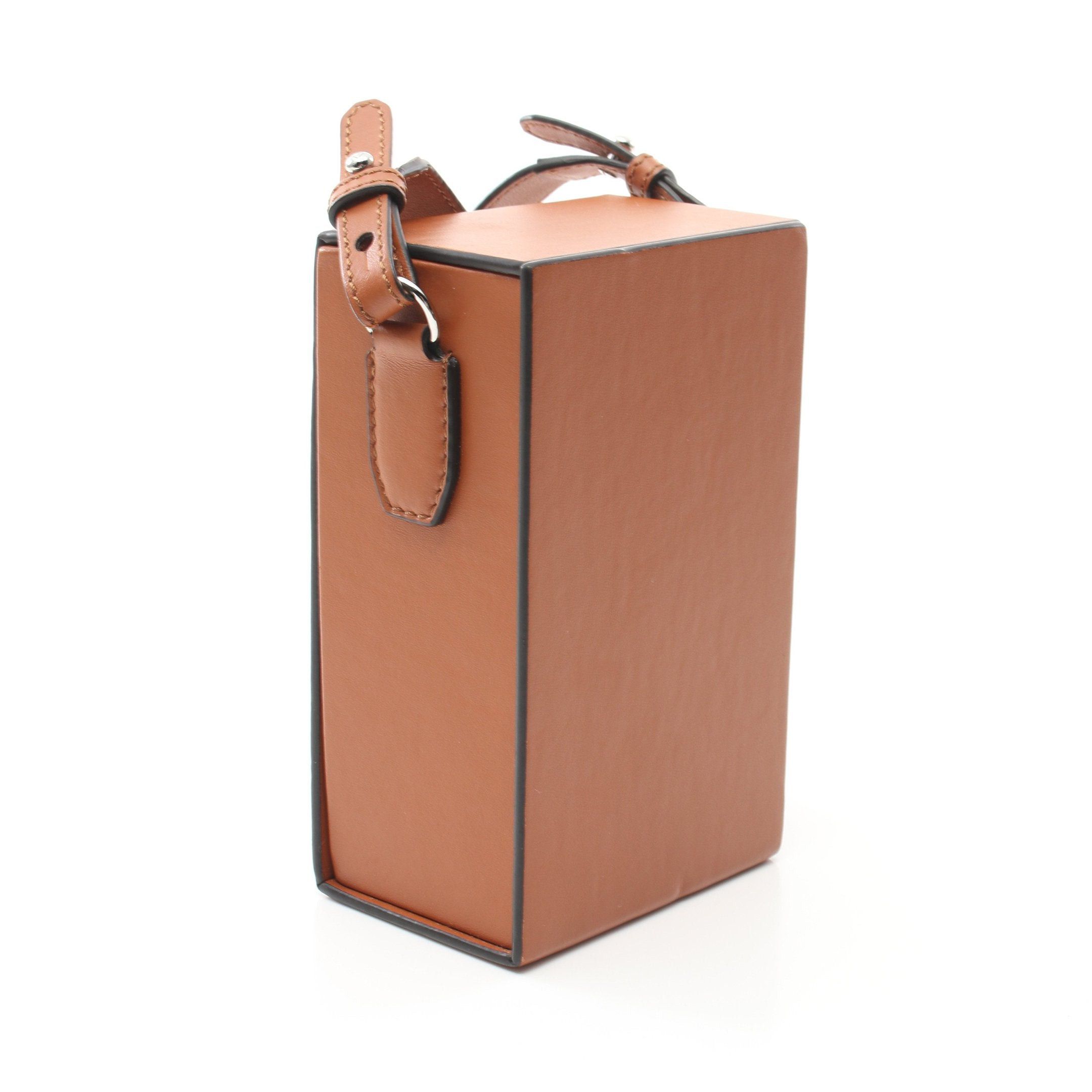 Fendi Fendi Box Shoulder Bag Leather Light Brown Size ONE SIZE - 2 Thumbnail