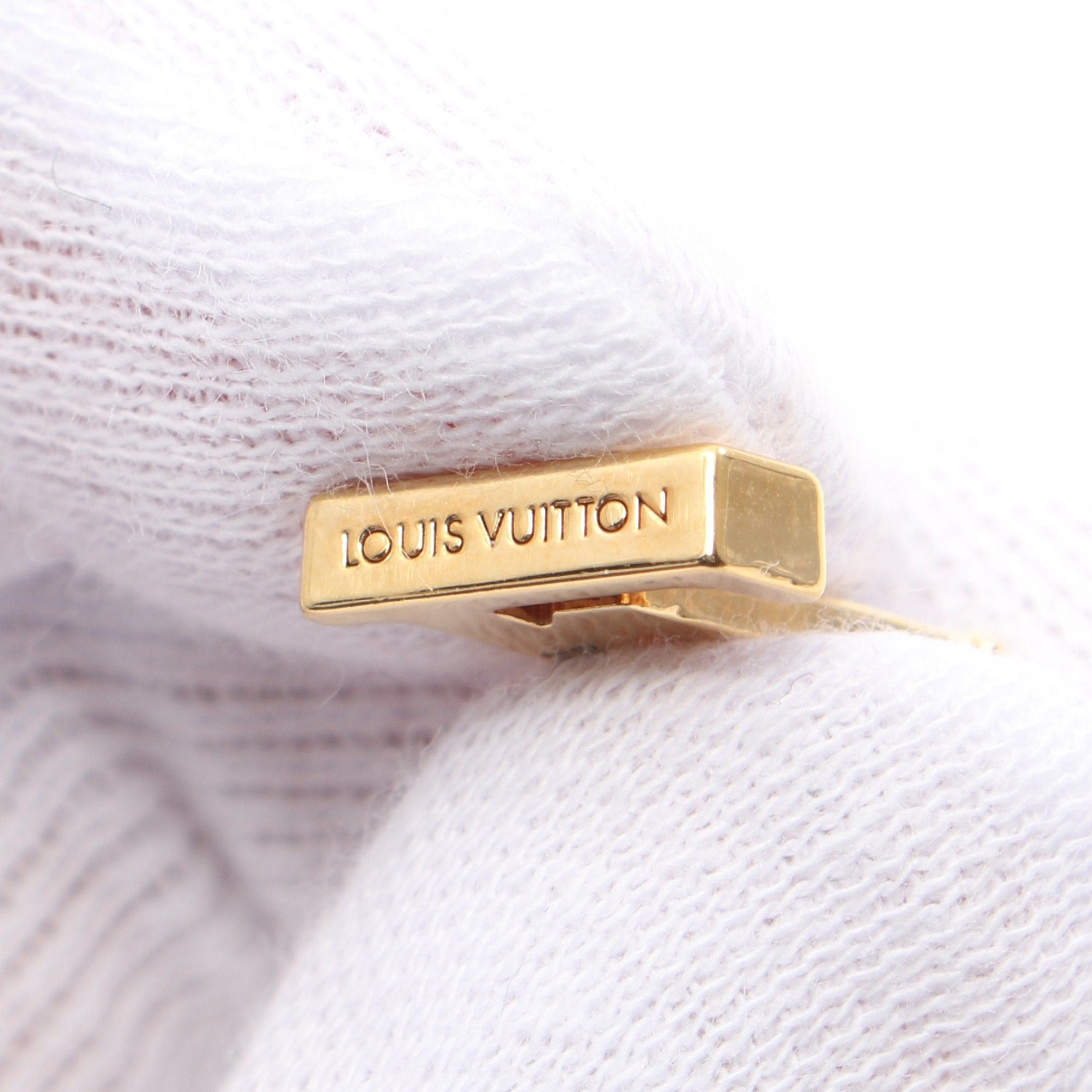 Louis Vuitton Louis Vuitton Earrings Pandanus Lv Iconic Flower Gp Gold Silver Size ONE SIZE - 3 Thumbnail