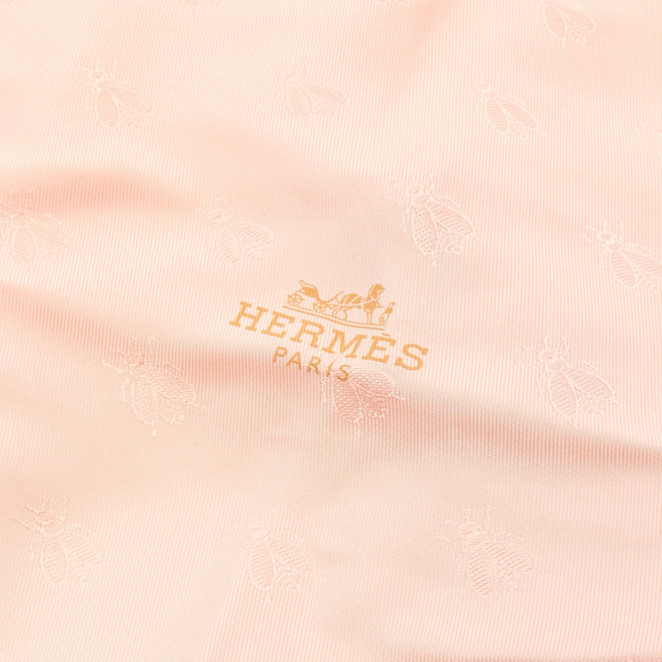 Hermes Hermes Losange Gm Scarf Silk Pink Size ONE SIZE - 2 Thumbnail