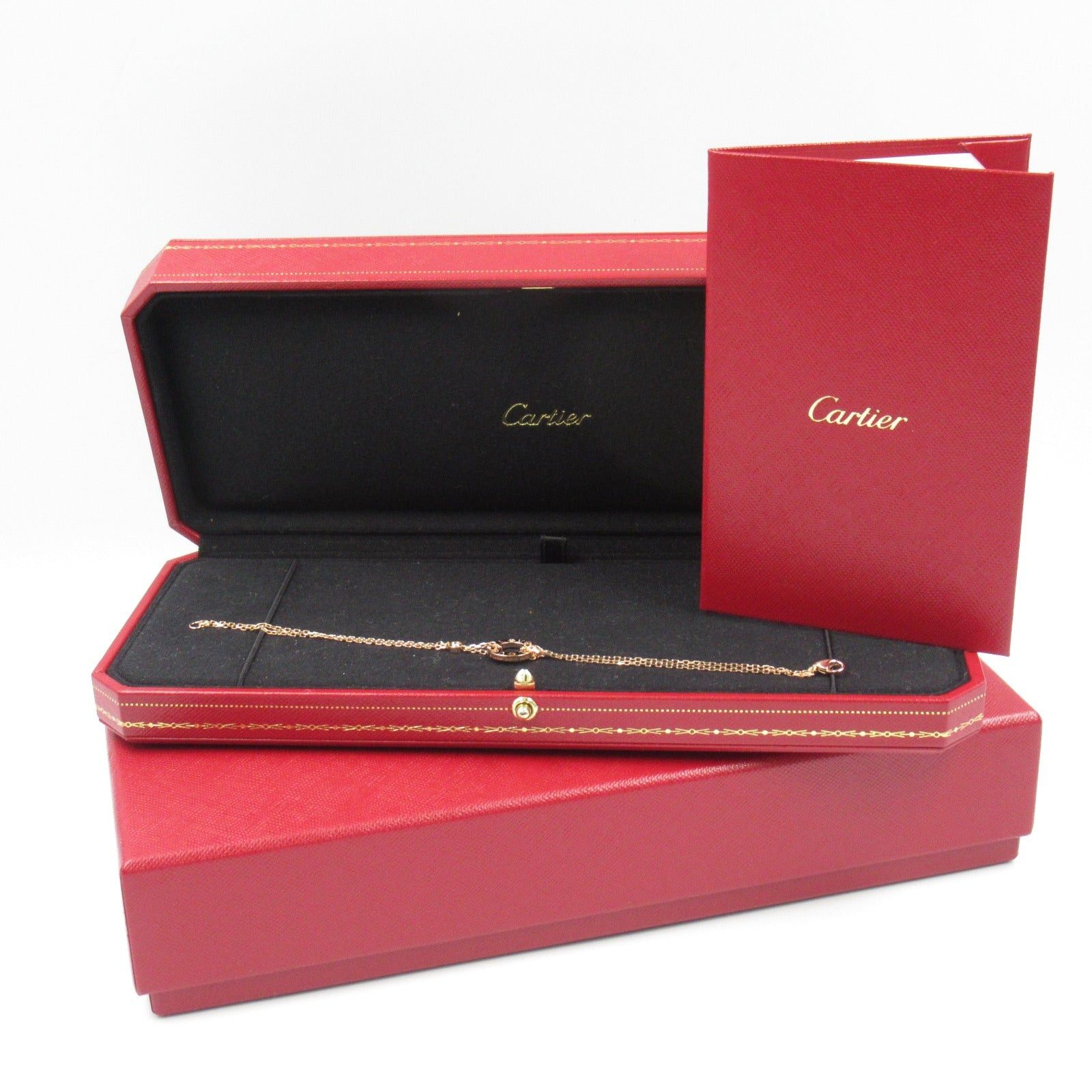 Cartier Cartier Love Circle Bracelet K18Pg (Pink Gold) Diamond Clear Size ONE SIZE - 8 Thumbnail