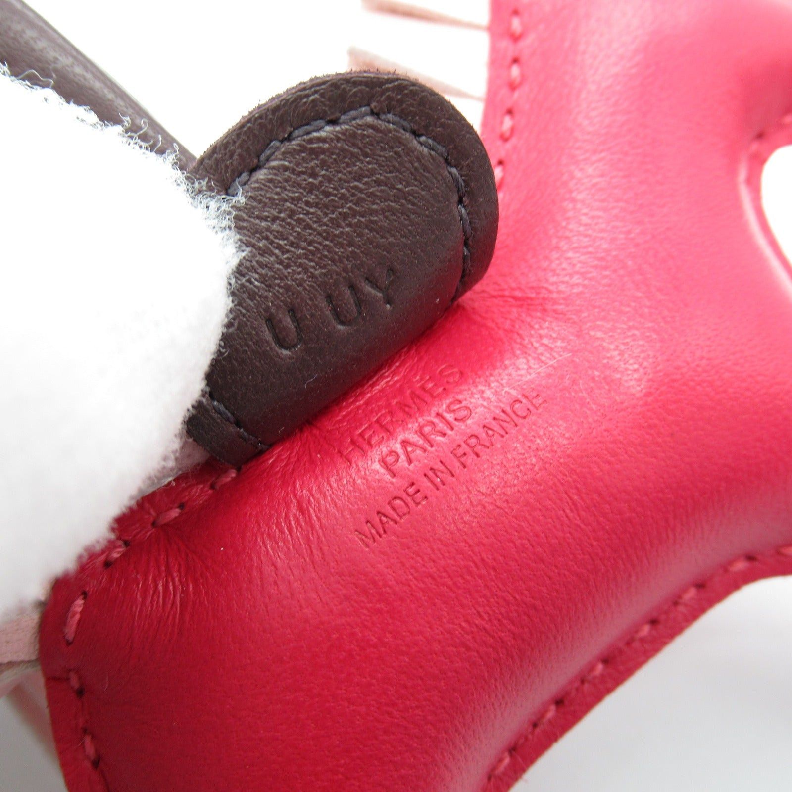 Hermes Hermes Rodeo Pm Charm Leather Aagneau Pink Sakura X Serie Raspberries U Stamp Size ONE SIZE - 4 Thumbnail