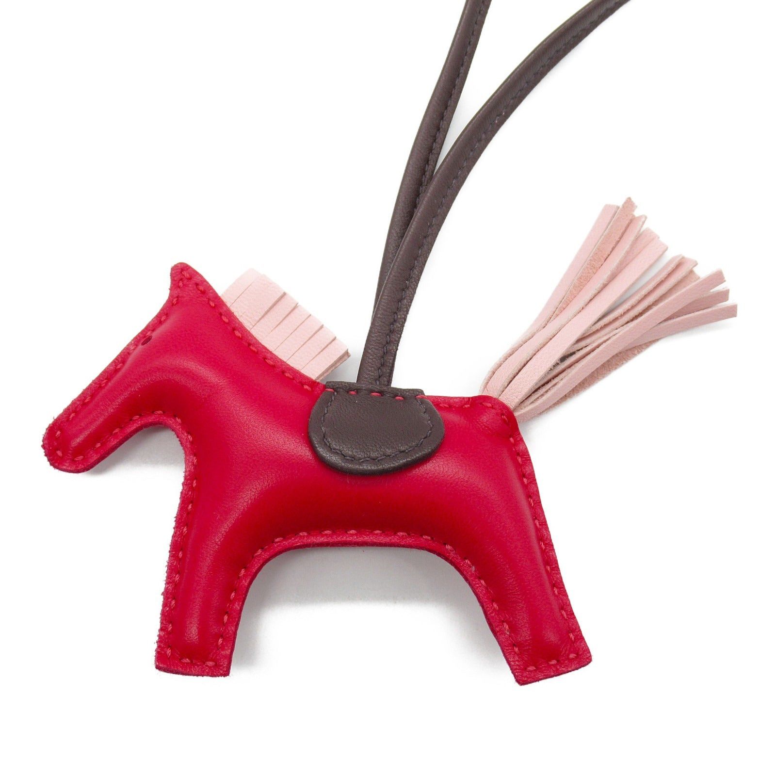 Hermes Hermes Rodeo Pm Charm Leather Aagneau Pink Sakura X Serie Raspberries U Stamp Size ONE SIZE - 2 Thumbnail