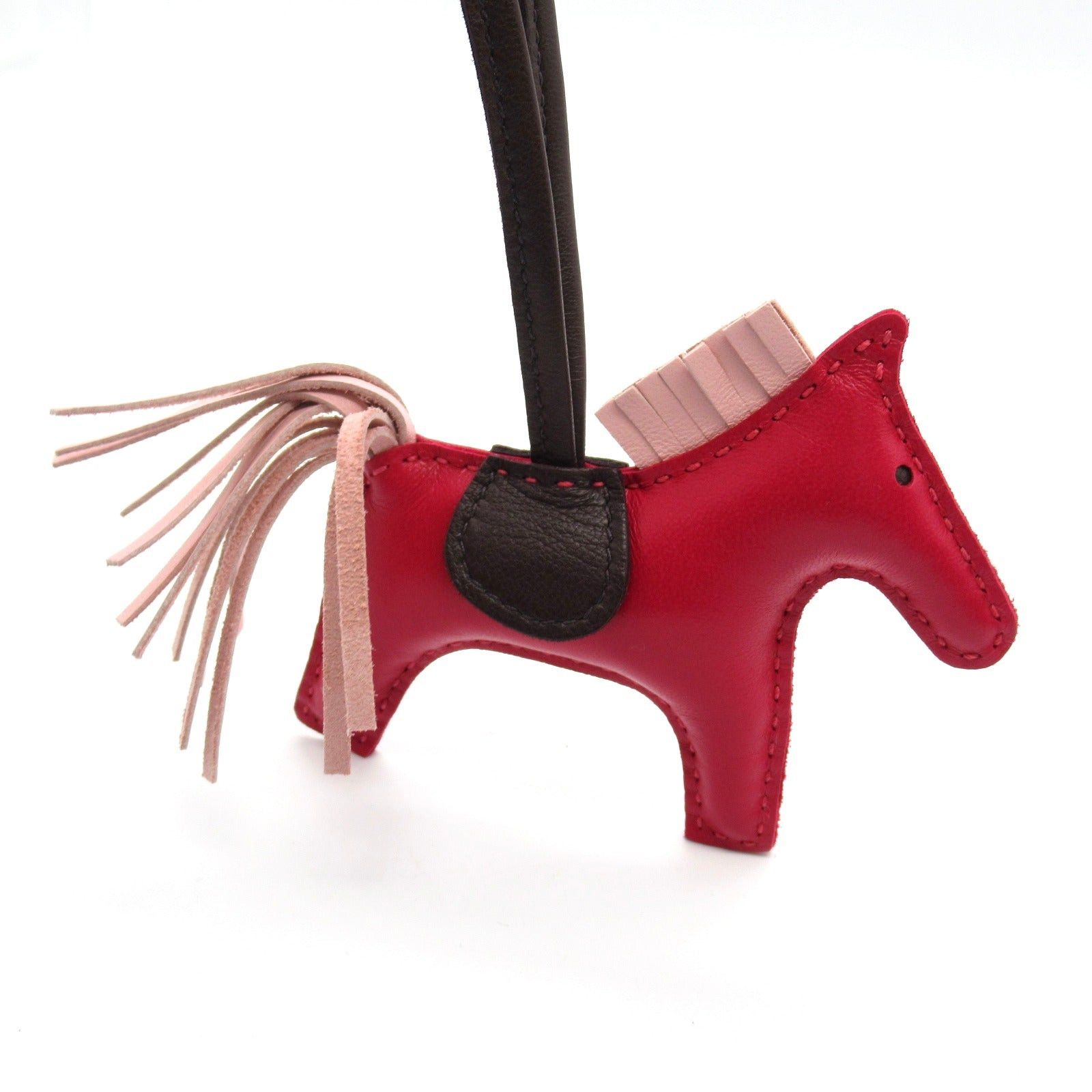 Hermes Hermes Rodeo Pm Charm Leather Aagneau Pink Sakura X Serie Raspberries U Stamp Size ONE SIZE - 5 Thumbnail