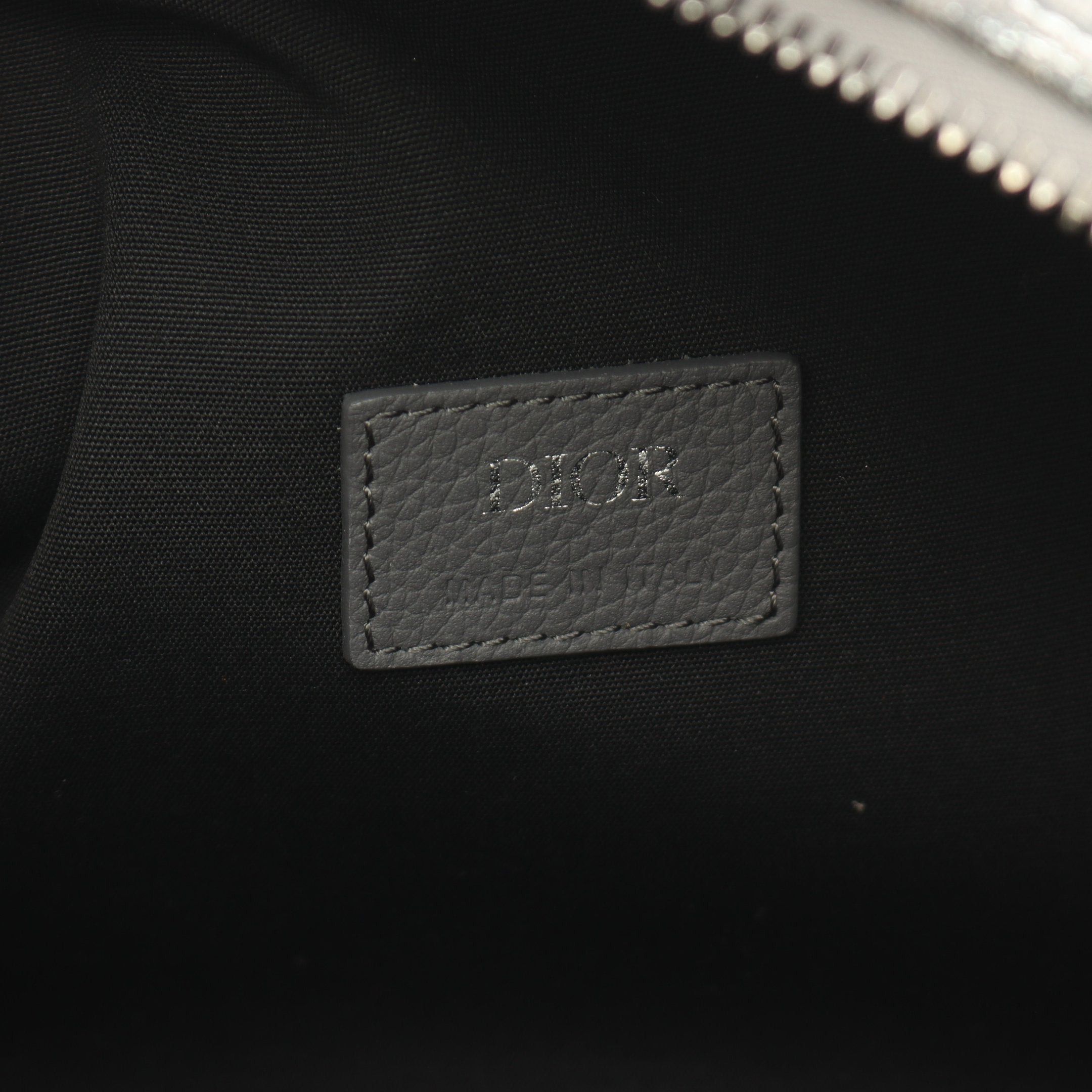 Dior Dior Lingot26 Rango Handbag Canvas Leather Gray Size ONE SIZE - 4 Thumbnail