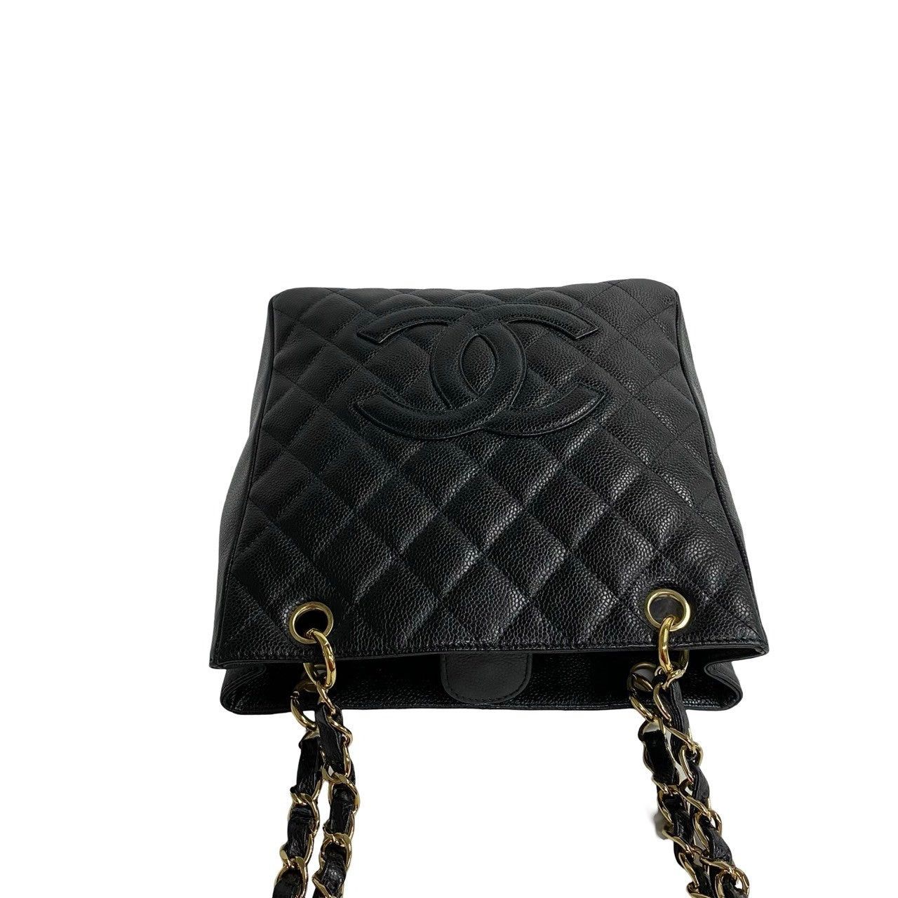 Chanel Chanel Tote Bag Black Leather Size ONE SIZE - 5 Thumbnail