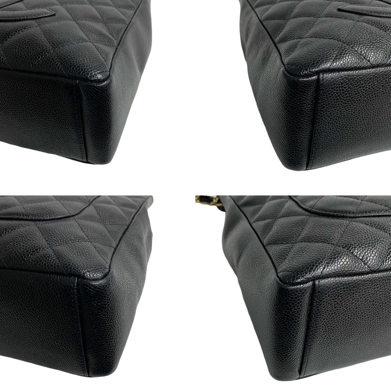 Chanel Chanel Tote Bag Black Leather Size ONE SIZE - 8 Thumbnail
