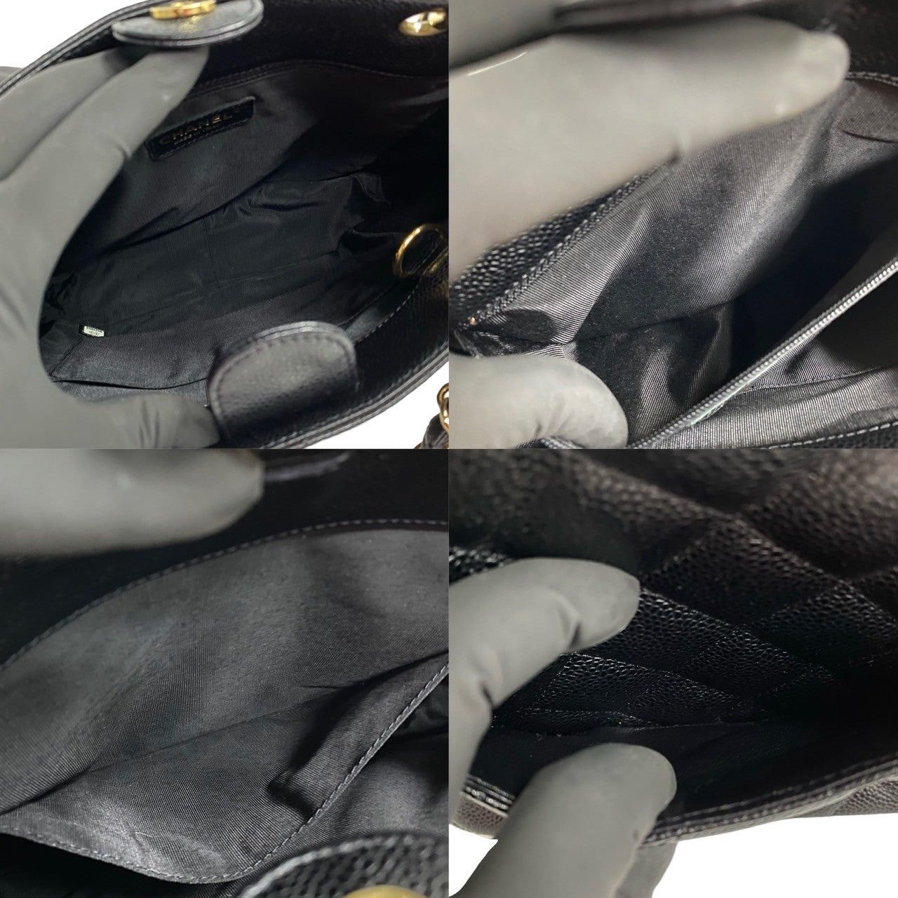 Chanel Chanel Tote Bag Black Leather Size ONE SIZE - 9 Thumbnail