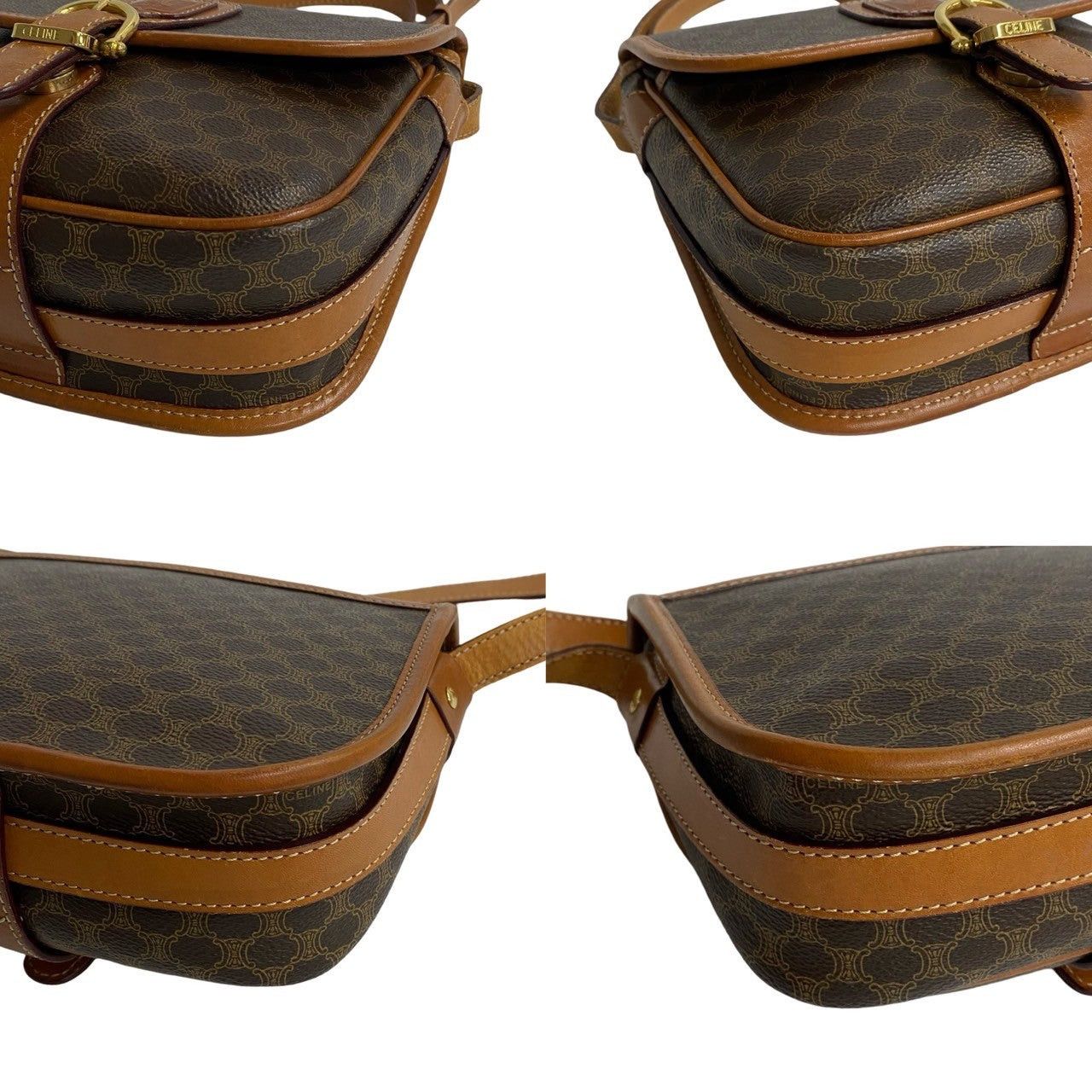 Celine Celine Shoulder Bag Brown Leather Size ONE SIZE - 7 Thumbnail