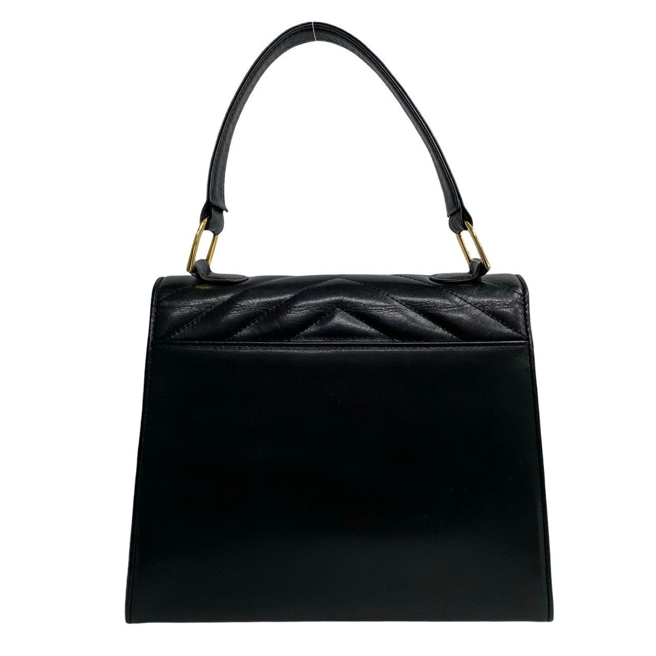 Yves Saint Laurent Yves Saint Laurent Handbag Black Leather Size ONE SIZE - 4 Thumbnail