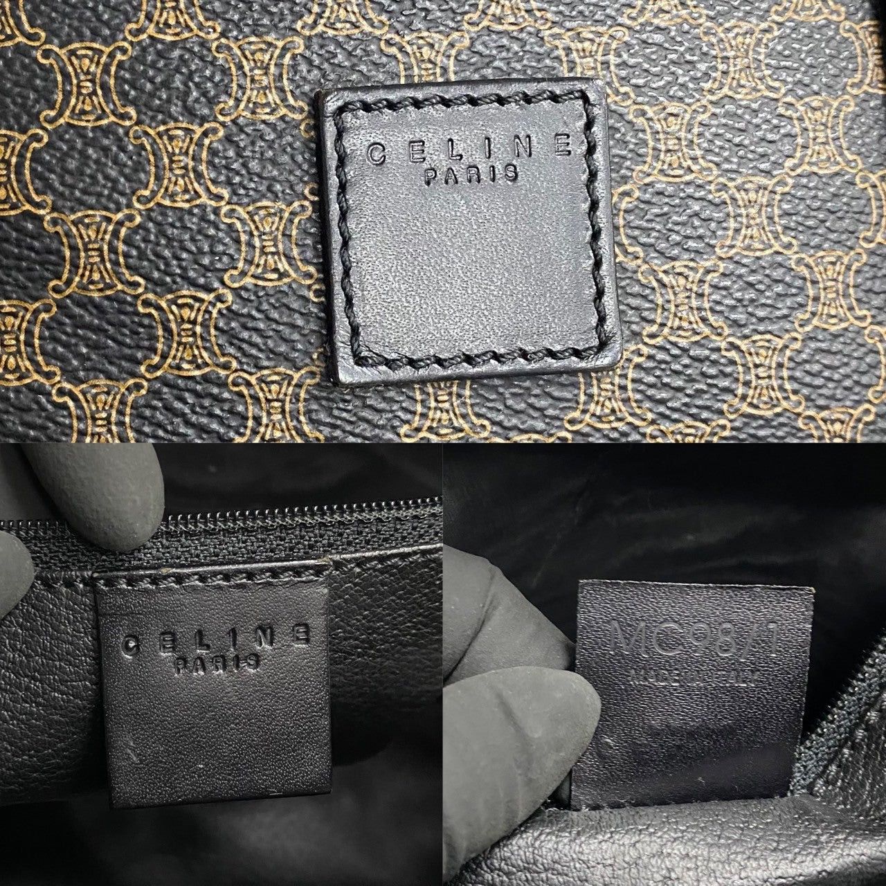 Celine Celine Handbag Brown Leather Size ONE SIZE - 3 Thumbnail