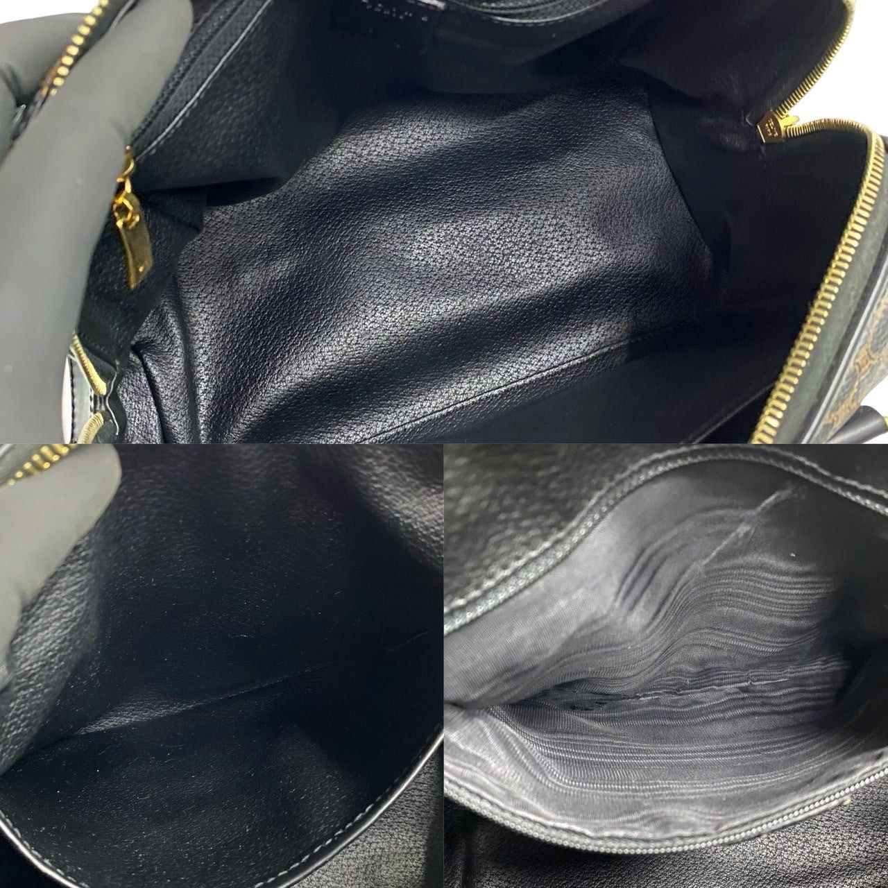 Celine Celine Handbag Brown Leather Size ONE SIZE - 8 Thumbnail