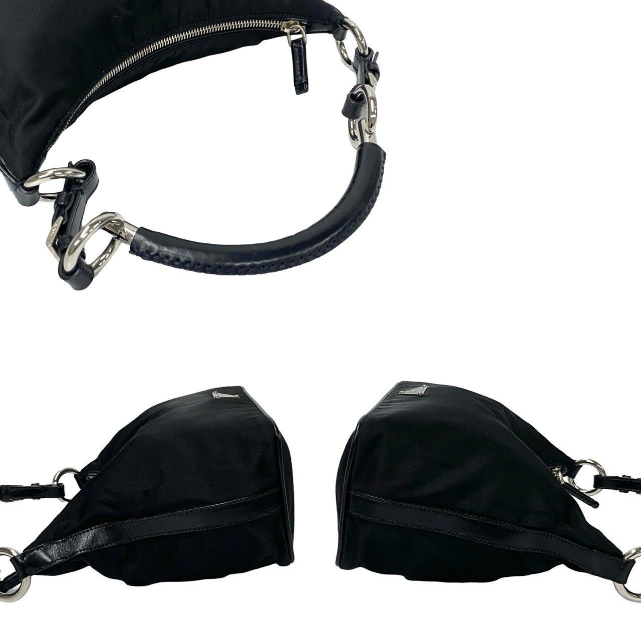 Prada Prada Handbag Black Synthetic Size ONE SIZE - 5 Thumbnail