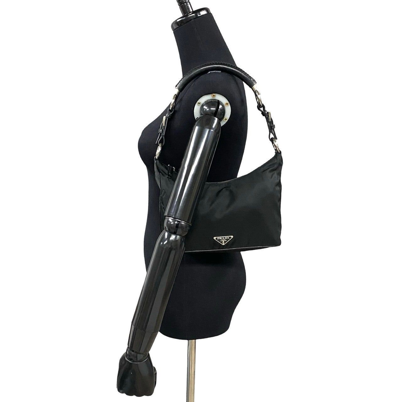 Prada Prada Handbag Black Synthetic Size ONE SIZE - 2 Thumbnail