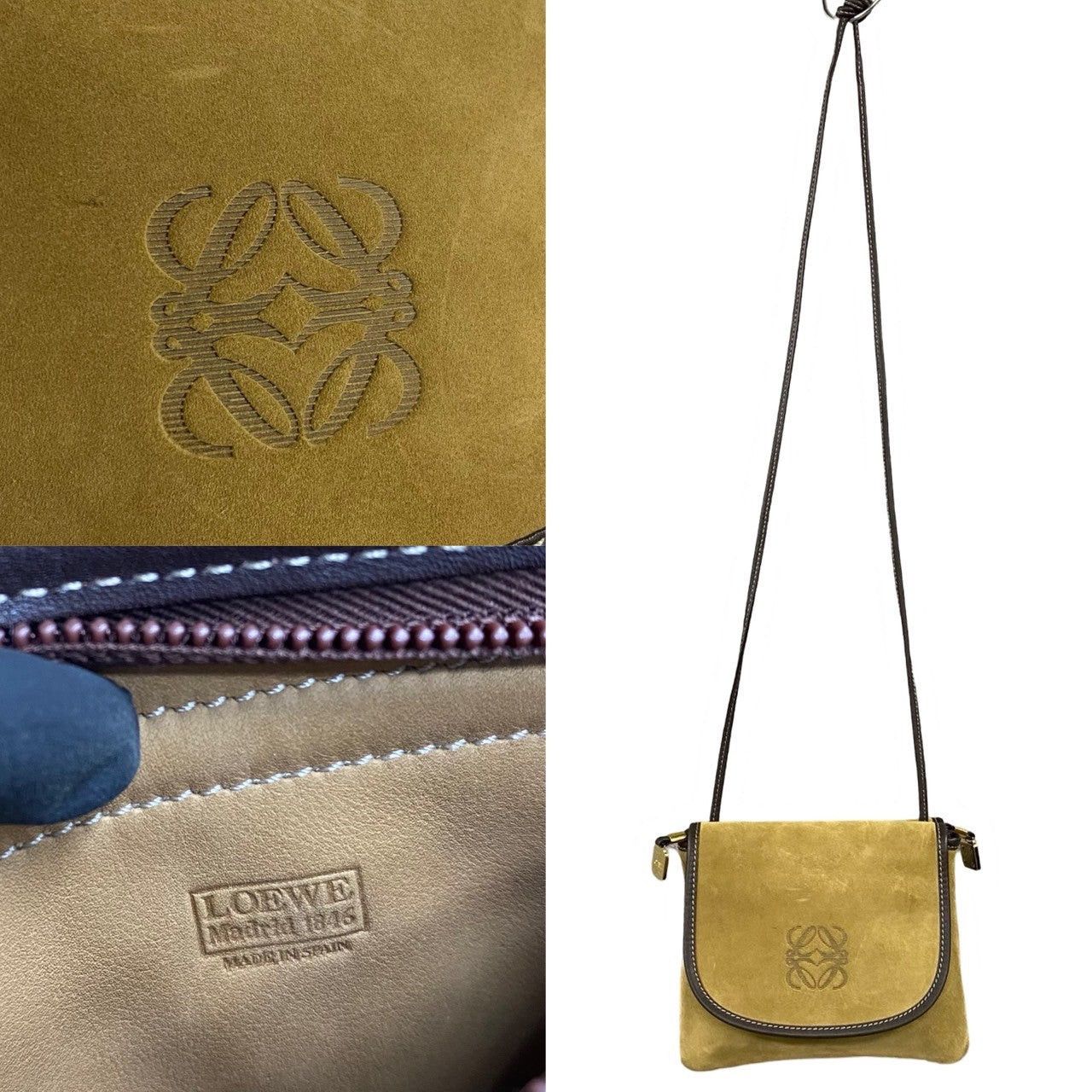 Loewe Loewe Shoulder Bag Neutrals Leather Size ONE SIZE - 3 Thumbnail