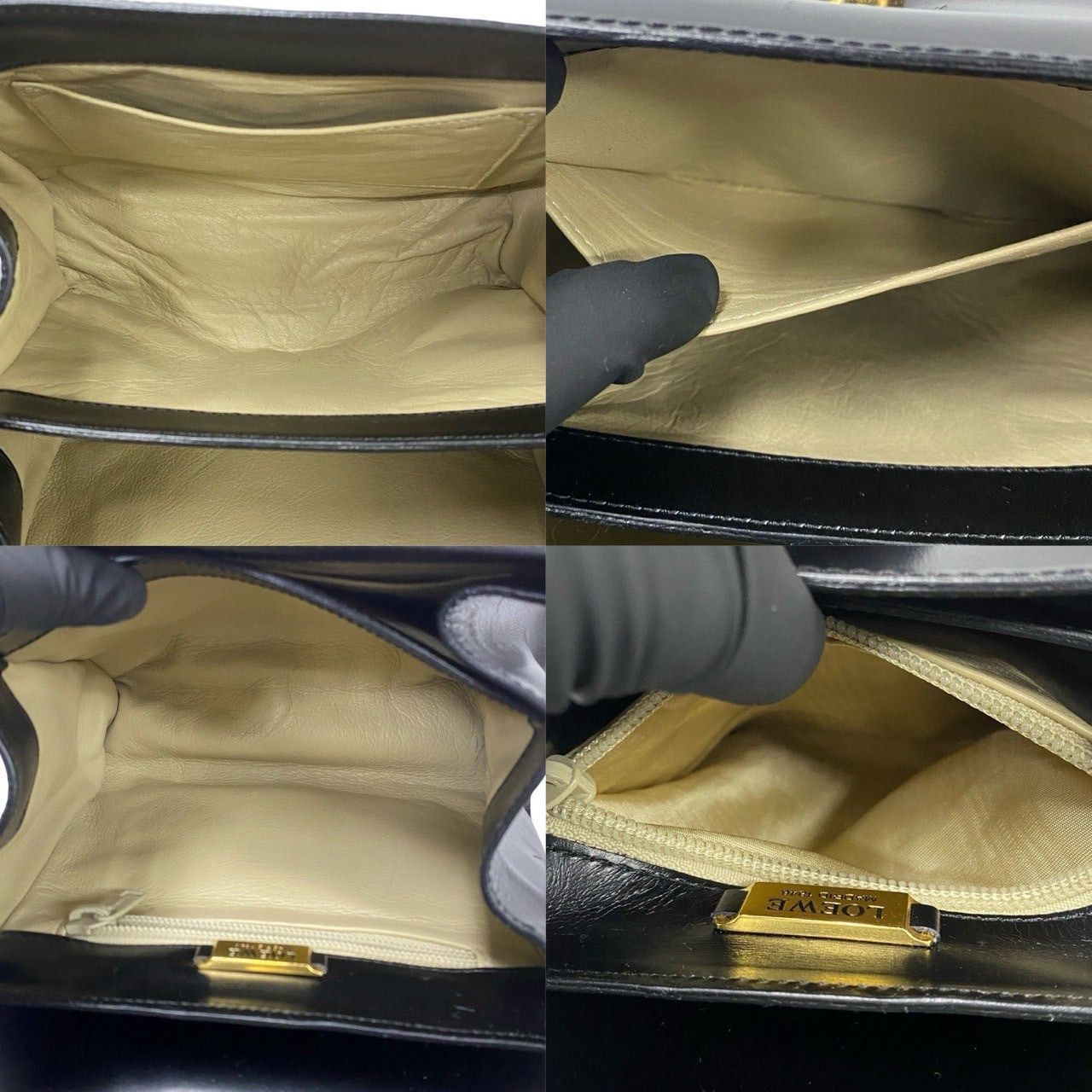 Loewe Loewe Handbag Black Leather Size ONE SIZE - 9 Thumbnail