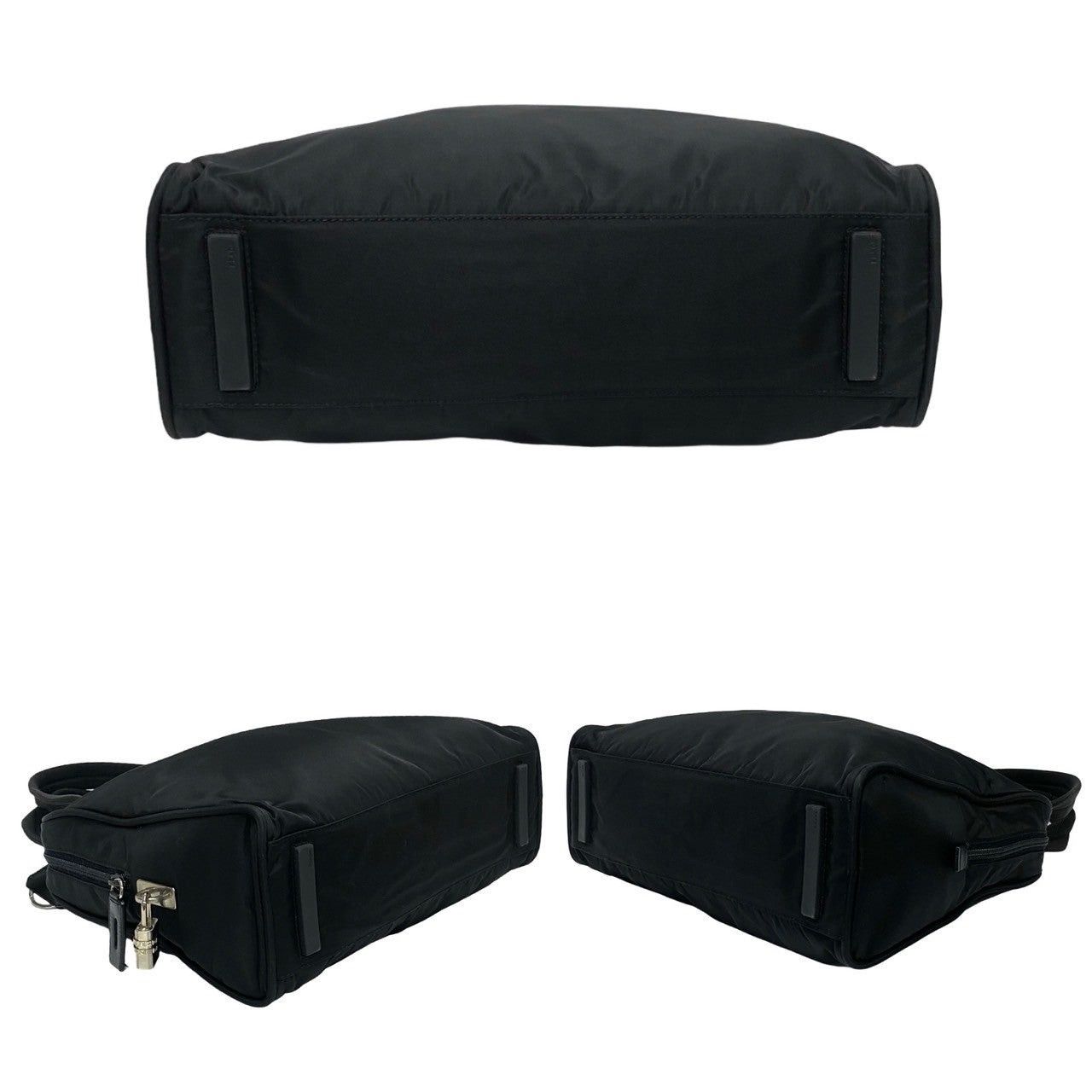 Prada Prada Handbag Black Synthetic Size ONE SIZE - 6 Thumbnail