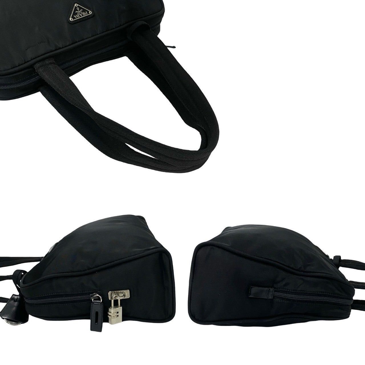 Prada Prada Handbag Black Synthetic Size ONE SIZE - 5 Thumbnail