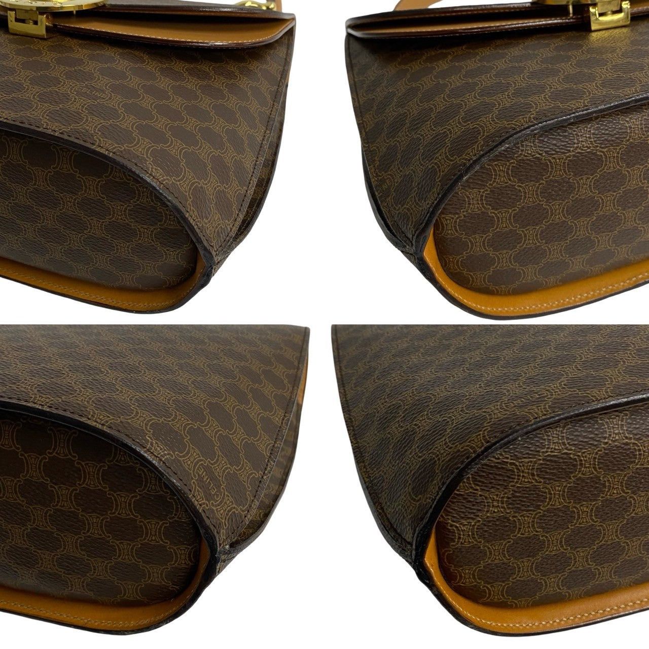 Celine Celine Handbag Brown Leather Size ONE SIZE - 6 Thumbnail
