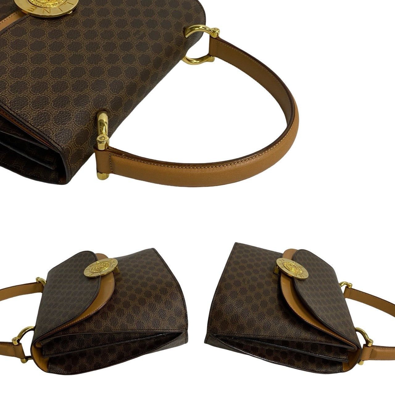 Celine Celine Handbag Brown Leather Size ONE SIZE - 5 Thumbnail