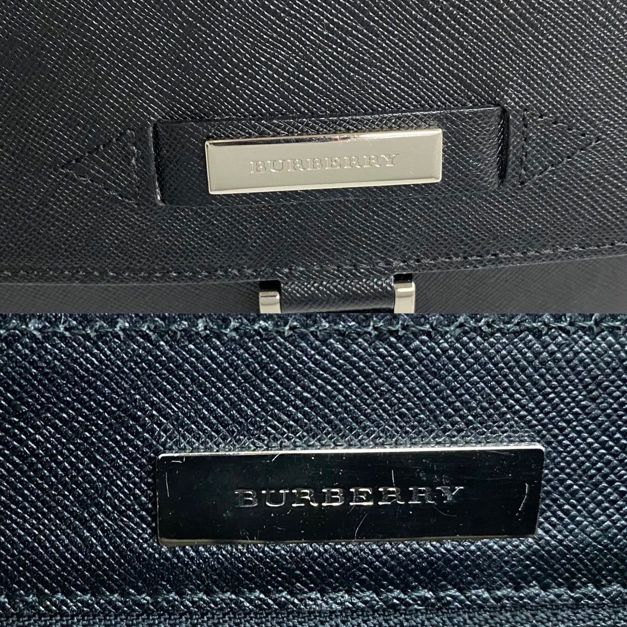 Burberry Burberry Shoulder Bag Black Leather Size ONE SIZE - 3 Thumbnail