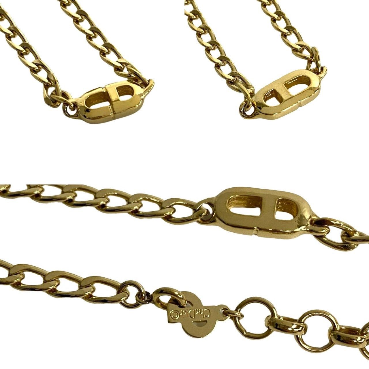 Dior Dior Necklace Gold Plated Size ONE SIZE - 3 Thumbnail