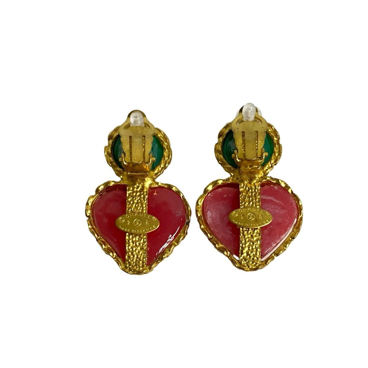 Chanel Earrings Gold Plated