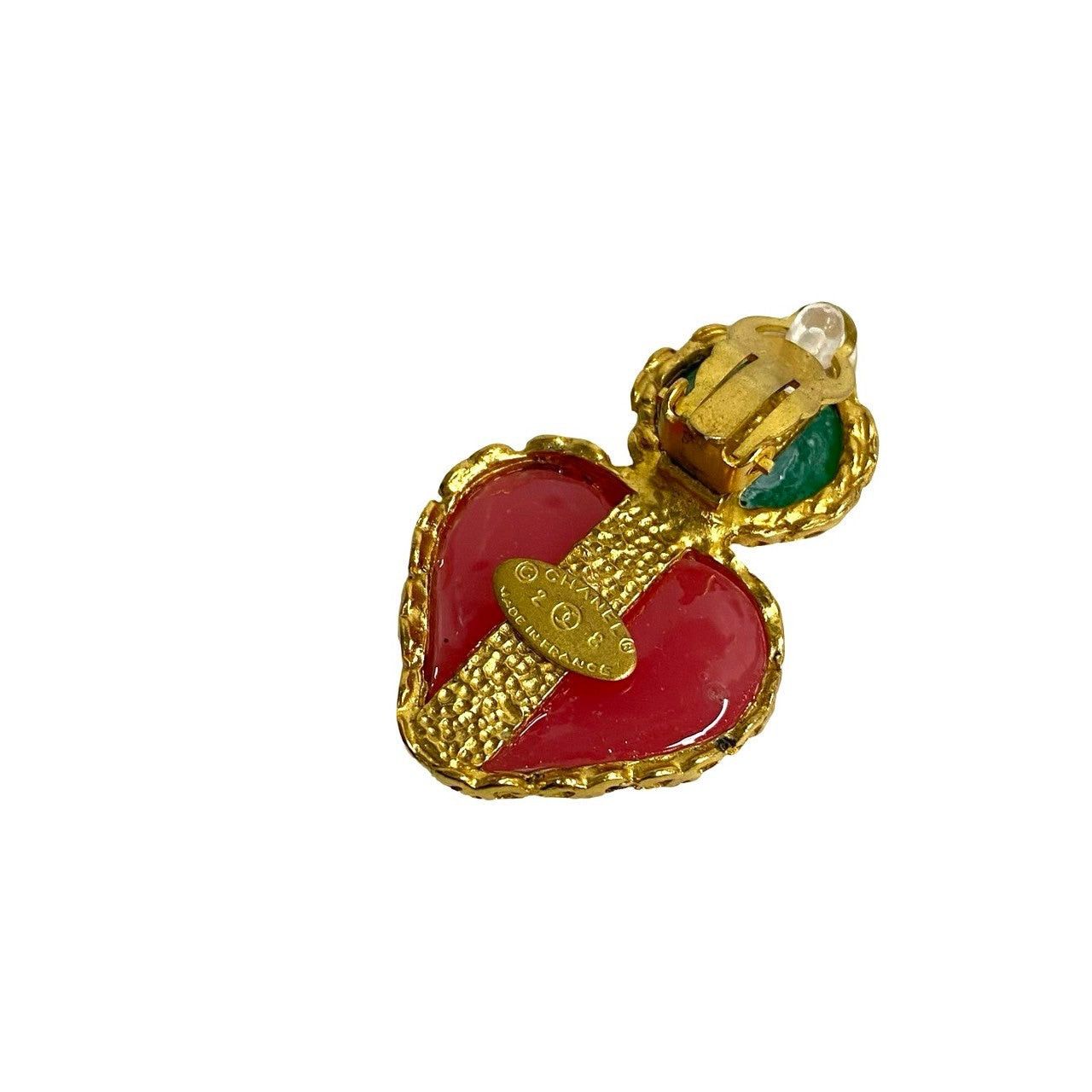Chanel Earrings Gold Plated
