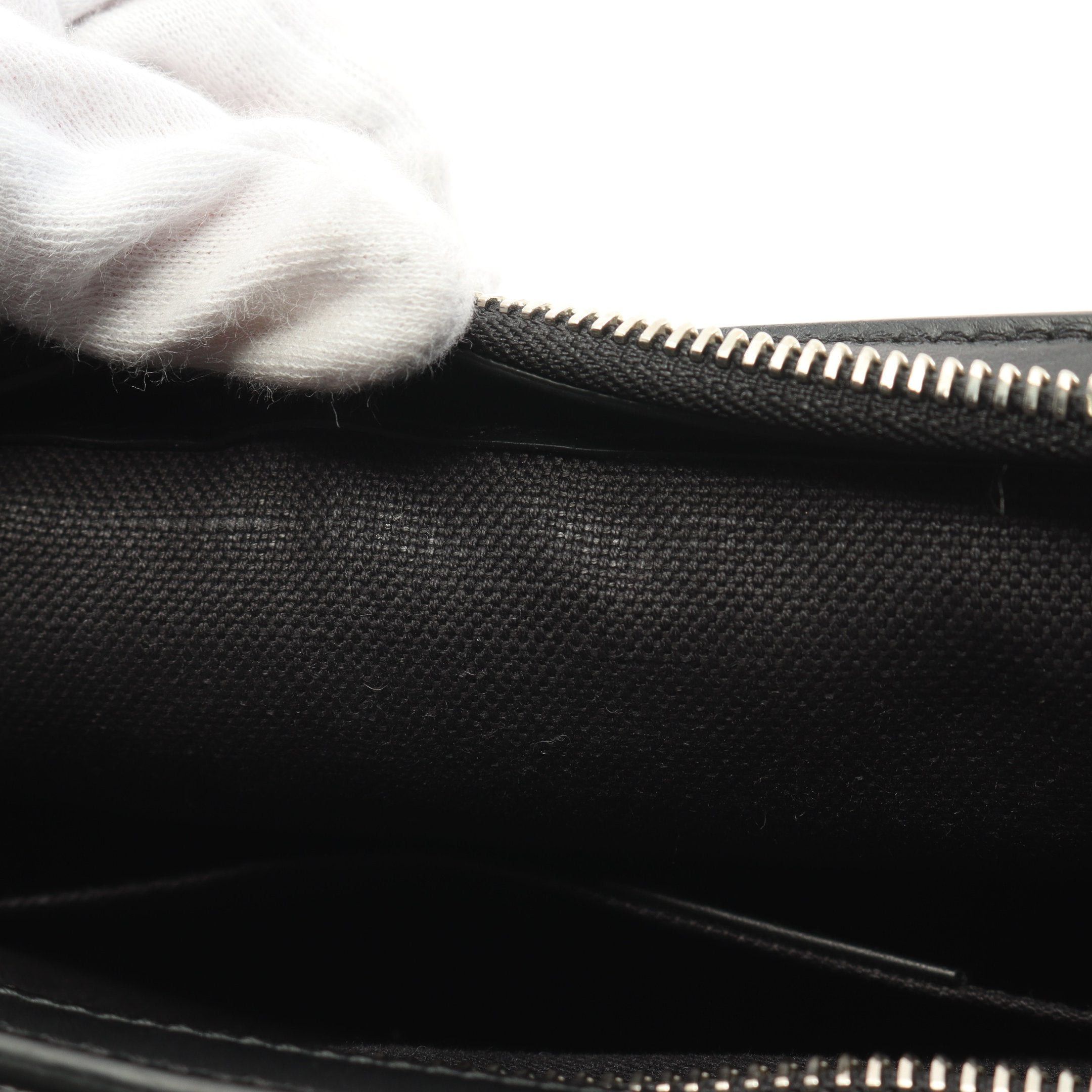 Gucci Gucci Gg Supreme Webbing Line Clutch Bag Leather Black Multicolor Size ONE SIZE - 7 Thumbnail