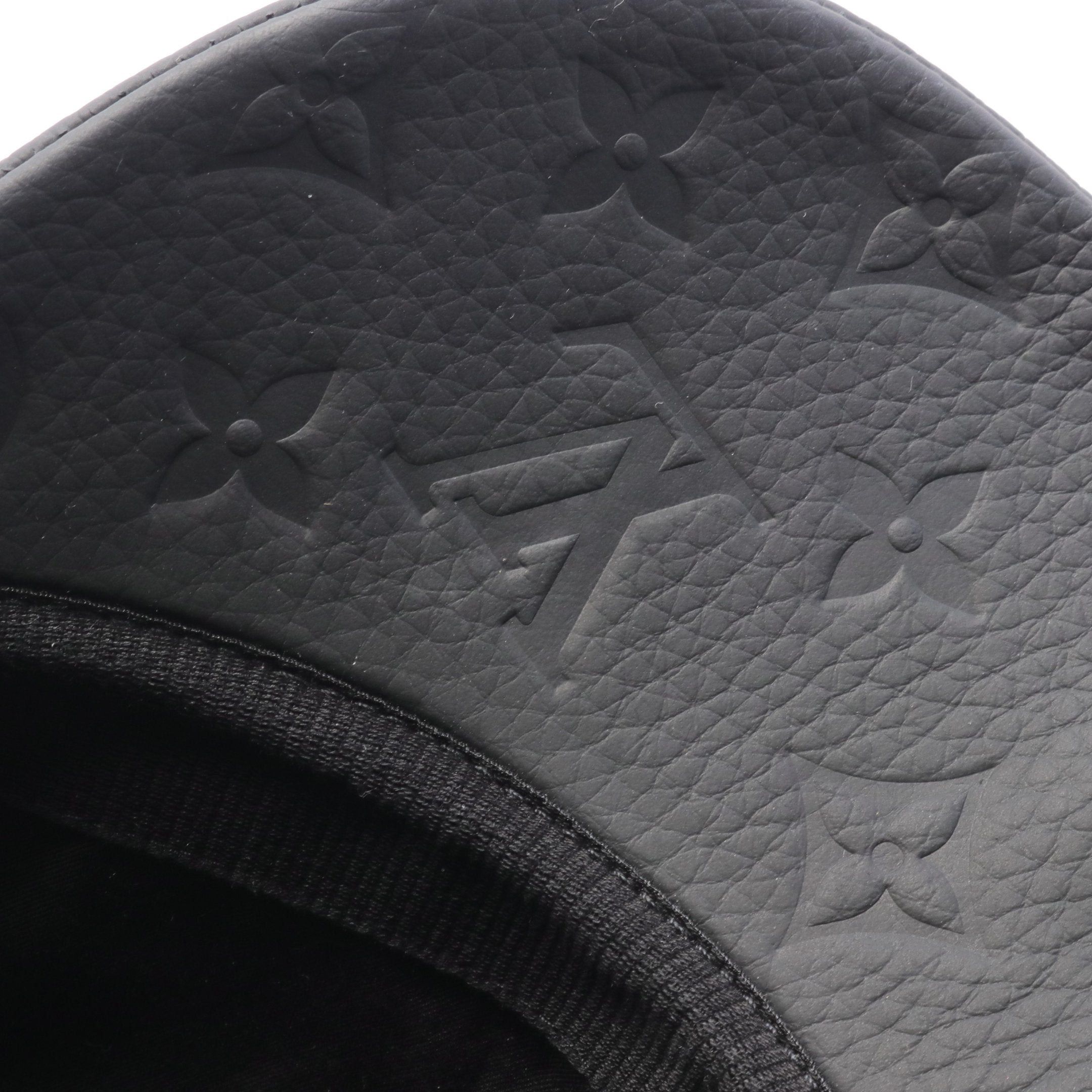 Louis Vuitton Louis Vuitton Monogram Empreinte Noir Cap Leather Black Size ONE SIZE - 6 Thumbnail