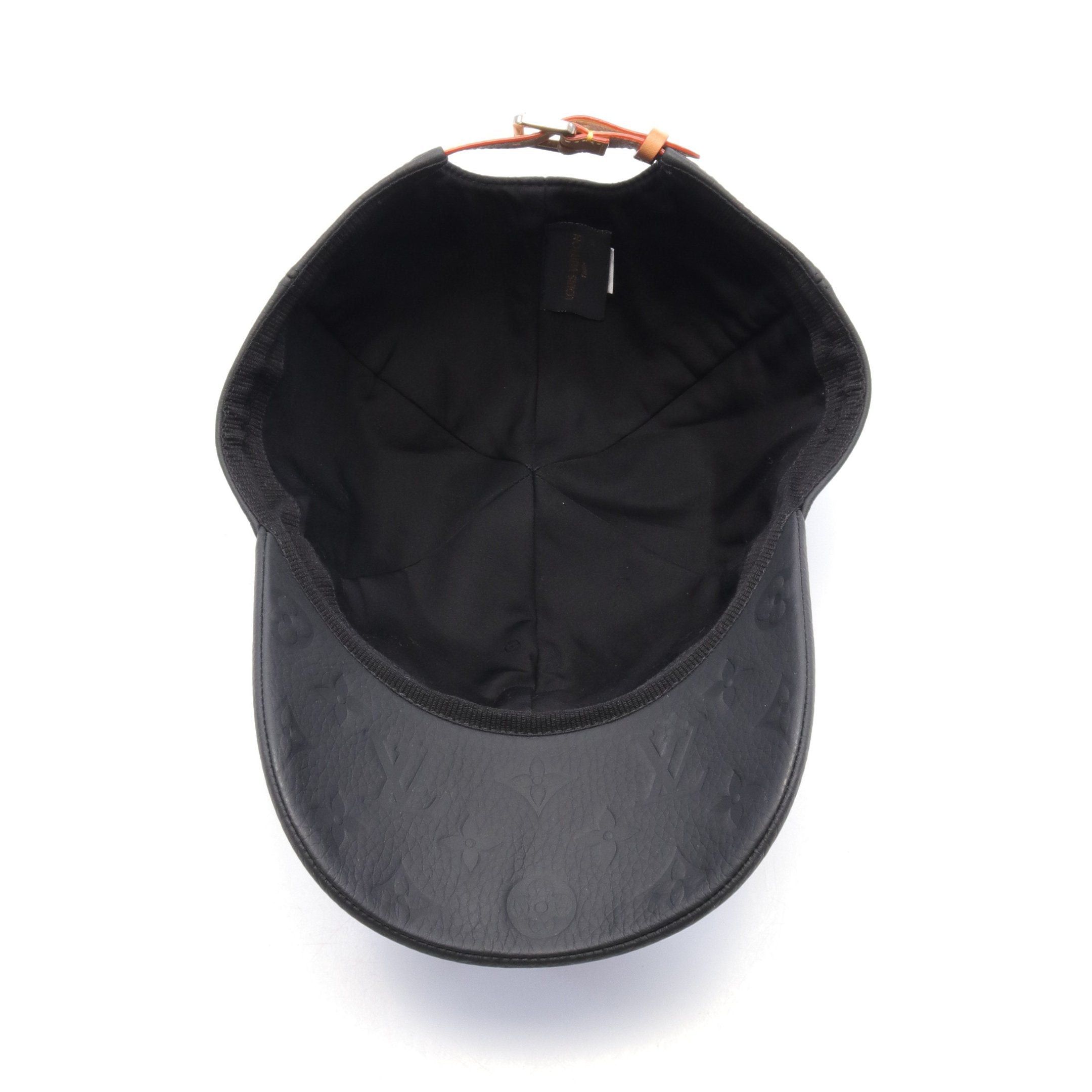 Louis Vuitton Louis Vuitton Monogram Empreinte Noir Cap Leather Black Size ONE SIZE - 3 Thumbnail