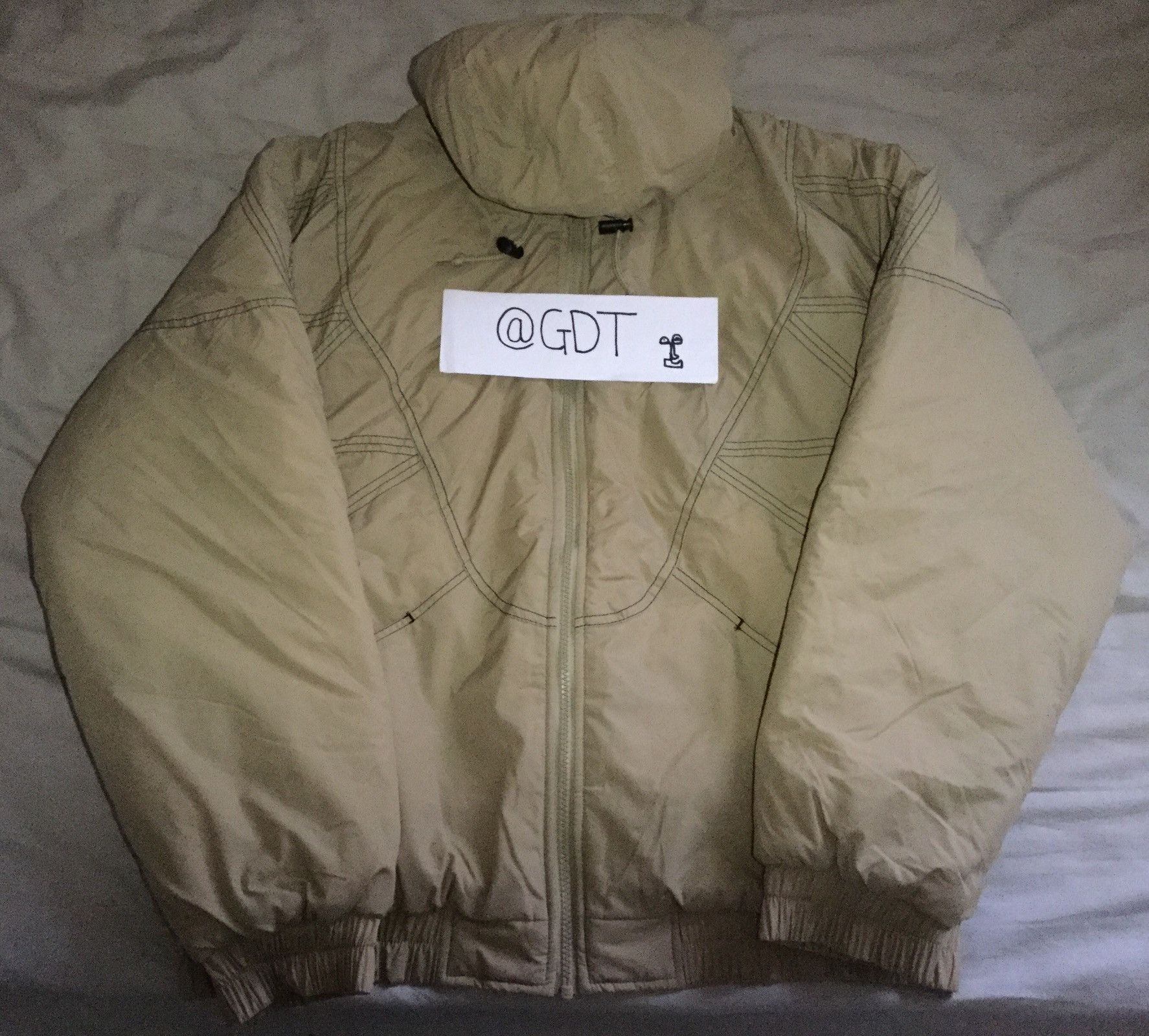 Supreme Zig Zag Puffy Jacket | Grailed