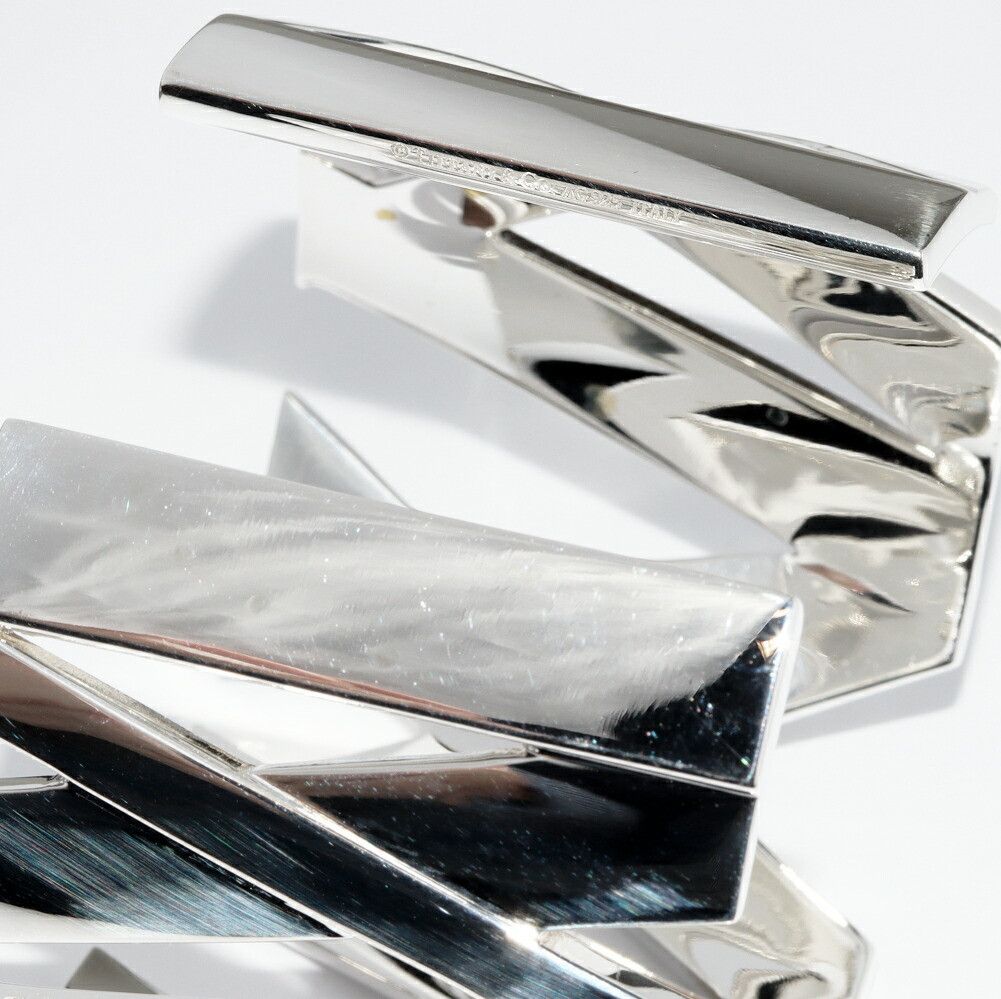 Tiffany & Co. Tiffany & Co. Tiffany & Co. Silver 925 Atlas Cuff Bracelet Metal Bangle Size ONE SIZE - 5 Thumbnail