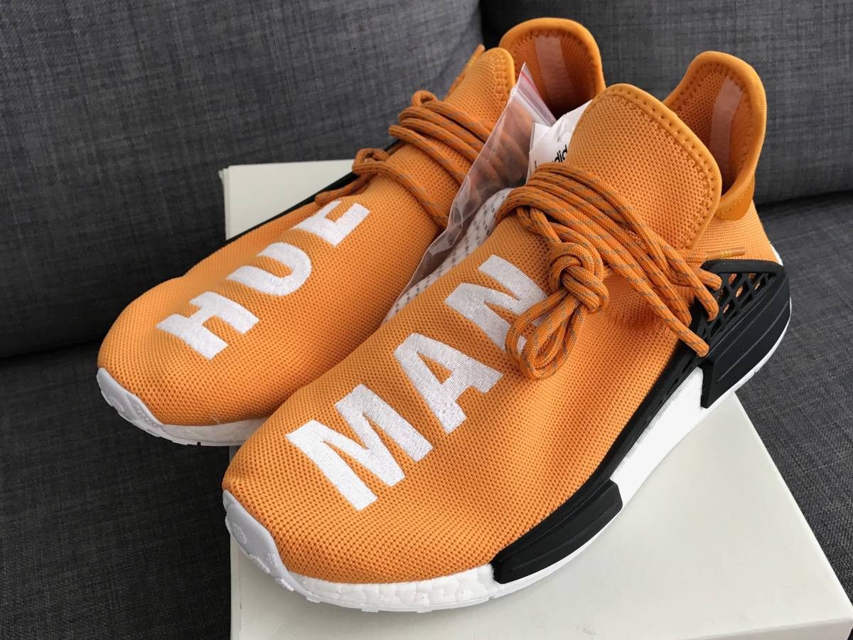 Adidas adidas NMD R1 Pharrell HU Hue Man Tangerine Grailed