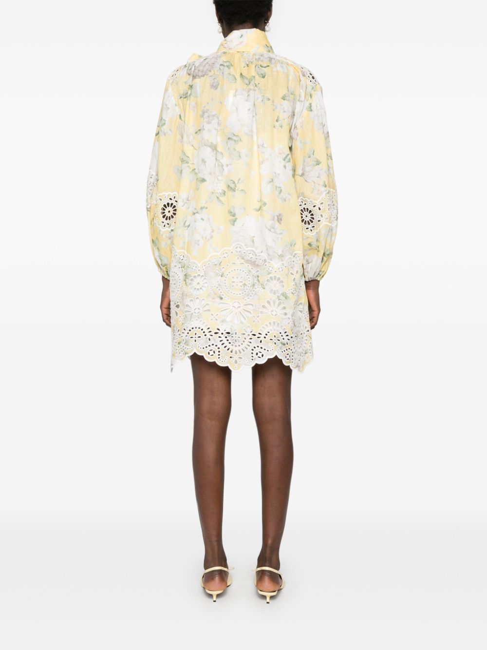 Zimmermann ACACIA LINEN MINI DRESS Size S / US 4 / IT 40 - 2 Thumbnail