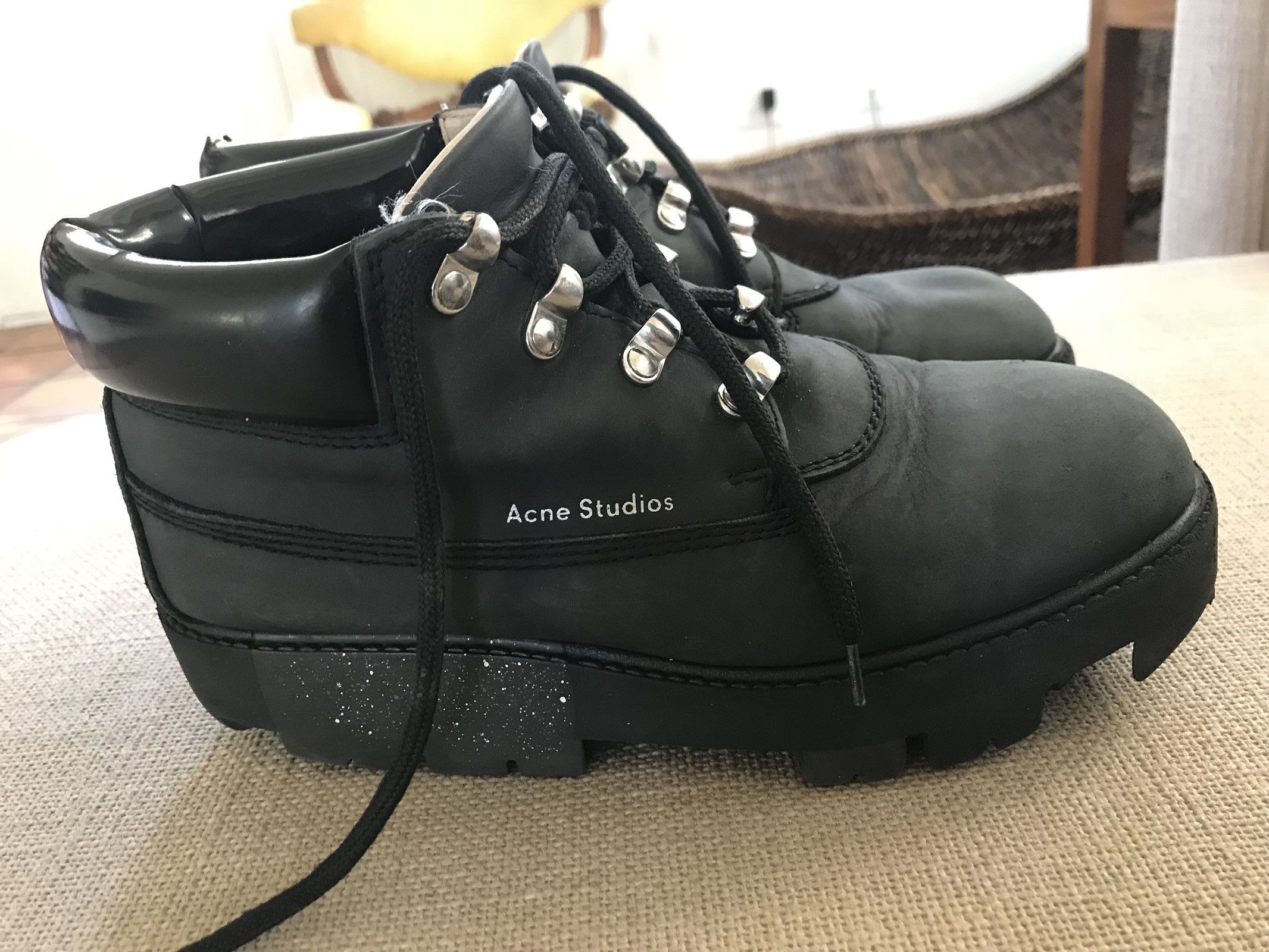 Acne 2025 puffy booties