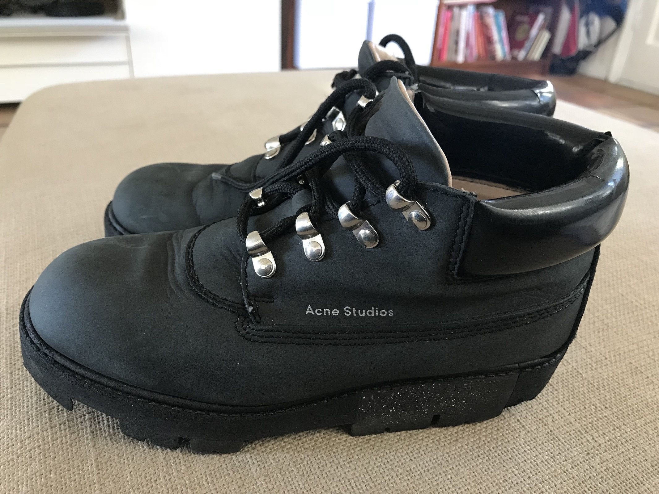 Acne Studios Black Puffy Booties Grailed