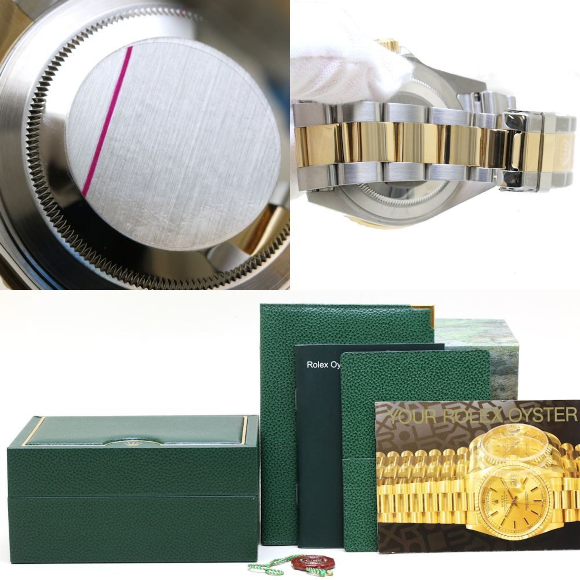 Rolex Rolex Blue Submariner Date 16613TK18YGx Stainless Steel Men's 39678 Size ONE SIZE - 9 Thumbnail