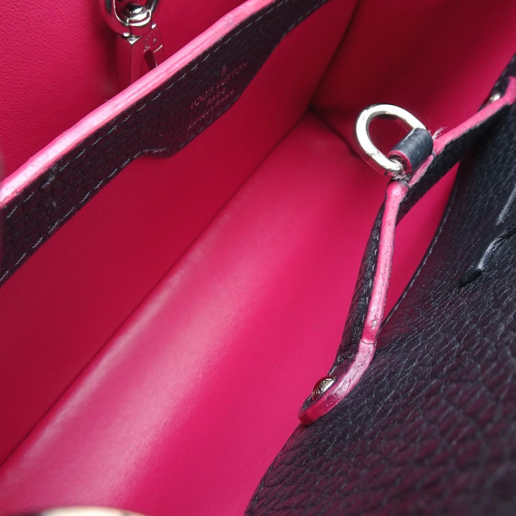 Louis Vuitton LOUIS VUITTON Capucines BB M94517 2-Way Bag Parnassea Line Cobalt Fuchsia 351837 Size ONE SIZE - 8 Thumbnail