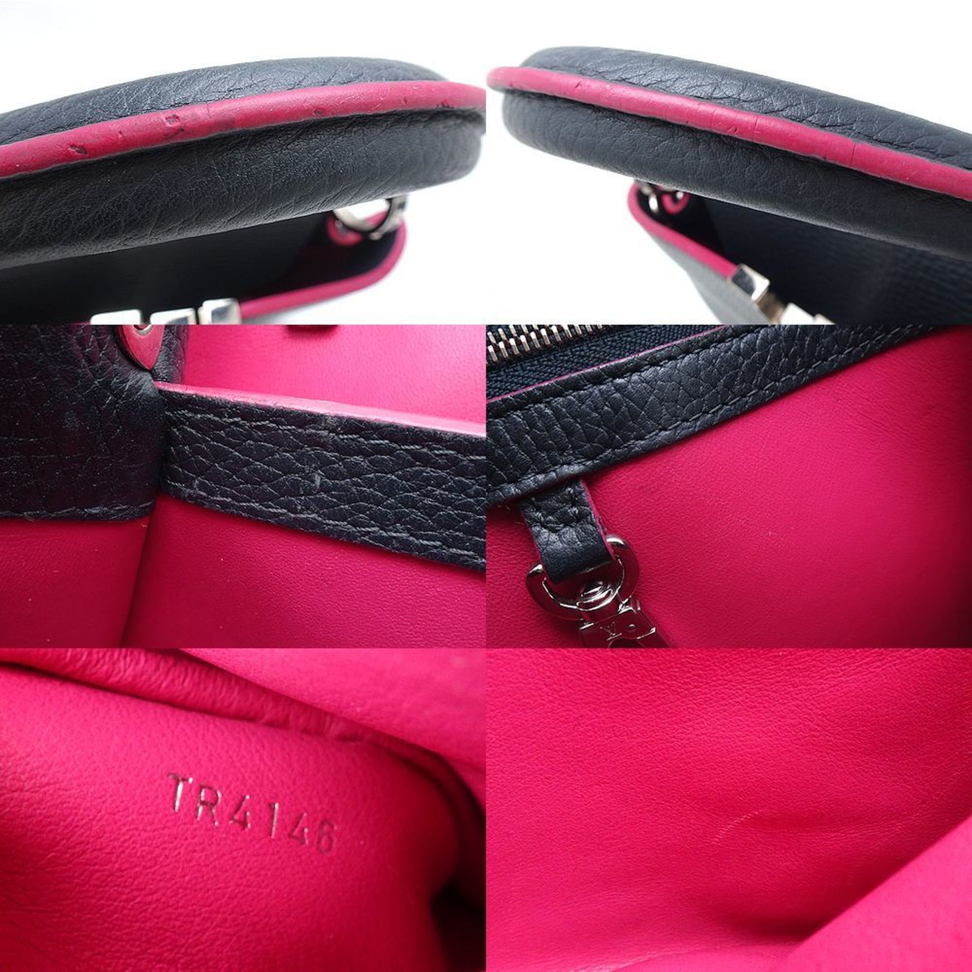Louis Vuitton LOUIS VUITTON Capucines BB M94517 2-Way Bag Parnassea Line Cobalt Fuchsia 351837 Size ONE SIZE - 6 Thumbnail