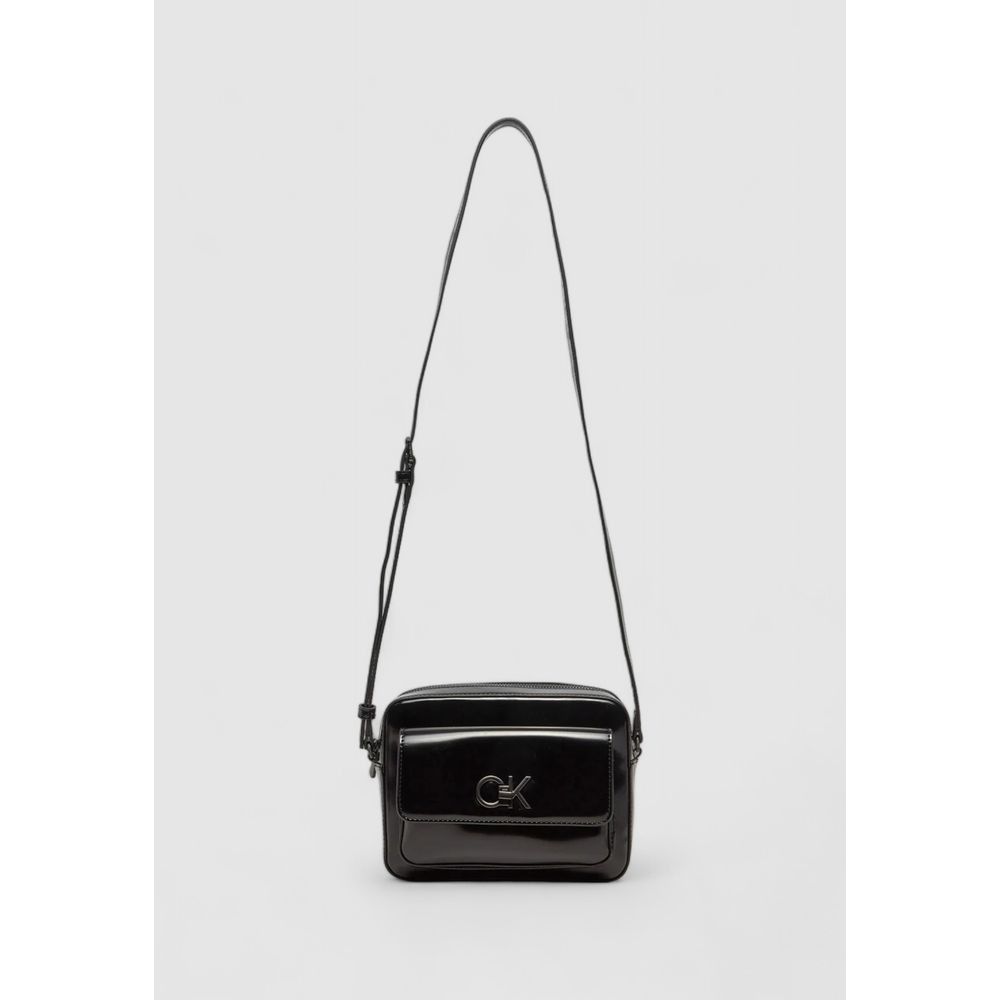 Calvin Klein Black Polyethylene Women's Handbag Size ONE SIZE - 5 Thumbnail