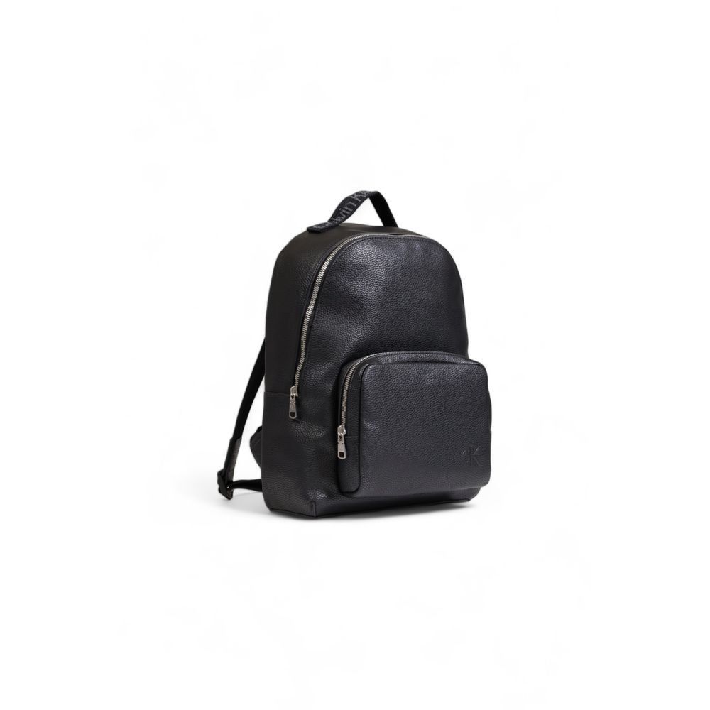 Calvin Klein Black Polyethylene Women's Backpack Size ONE SIZE - 4 Thumbnail