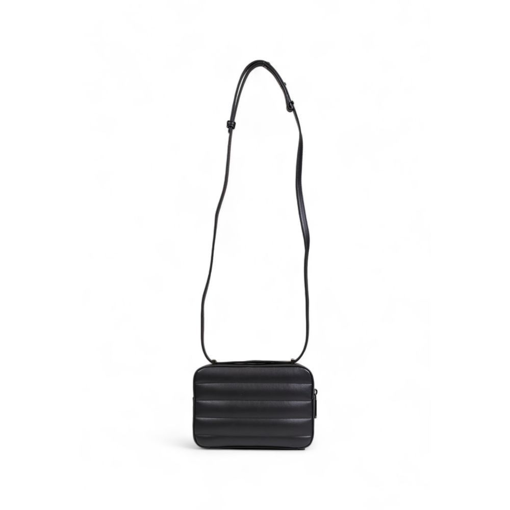 Calvin Klein Black Recycled Polyester Women's Handbag Size ONE SIZE - 2 Thumbnail