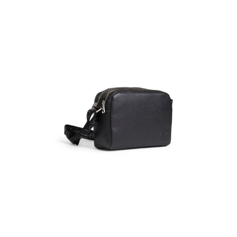 Calvin Klein Black Recycled Polyester Leather Women's Accessory Size ONE SIZE - 4 Thumbnail